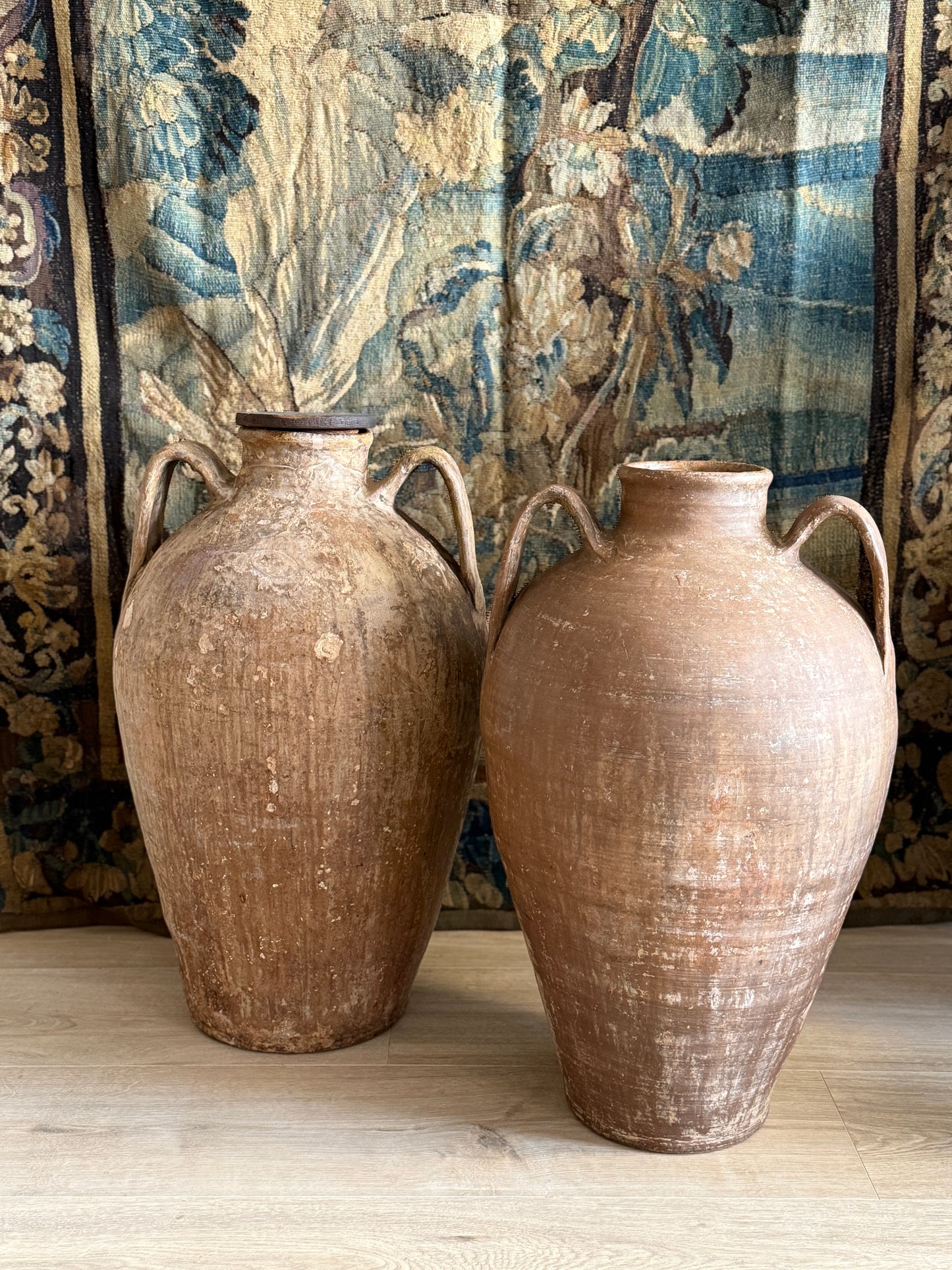 Large Antique Italian Pots from Tuscany