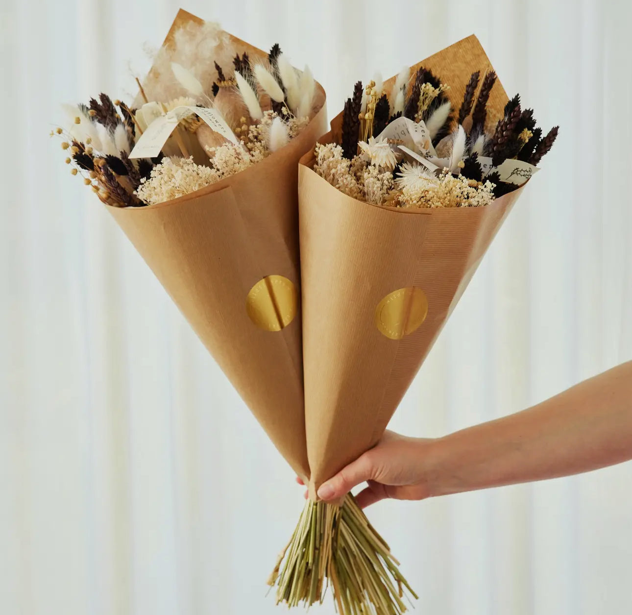 Dried European Floral Arrangement (Medium)