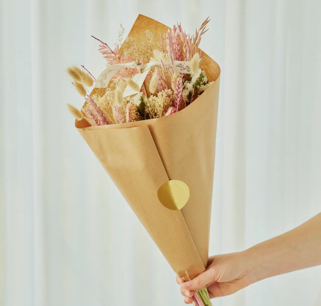 Dried European Floral Arrangement (Medium)