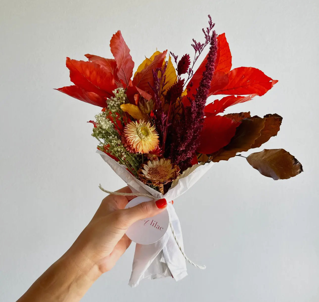 Fall Dried Flower Bouquet (2 sizes)