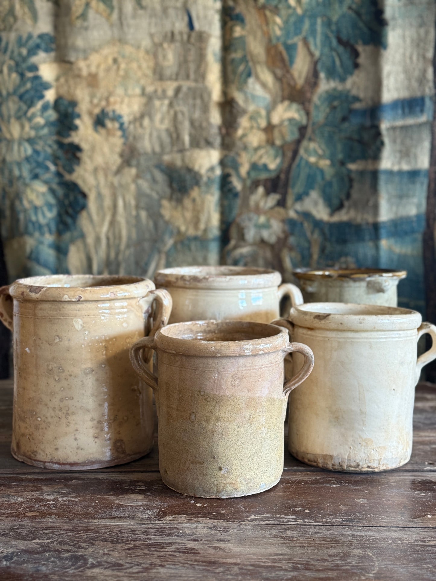 19th Century Italian Preserve Pots