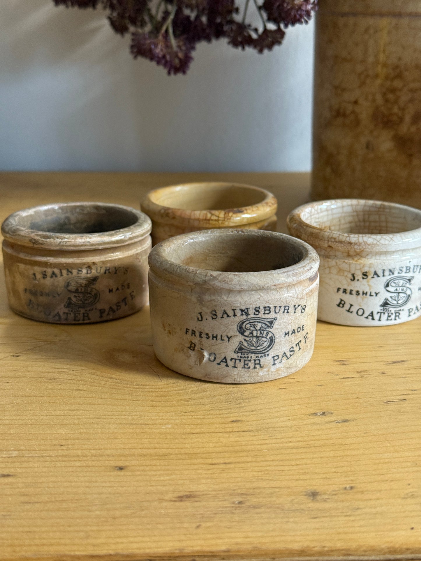 Antique English Bloater Paste, medium