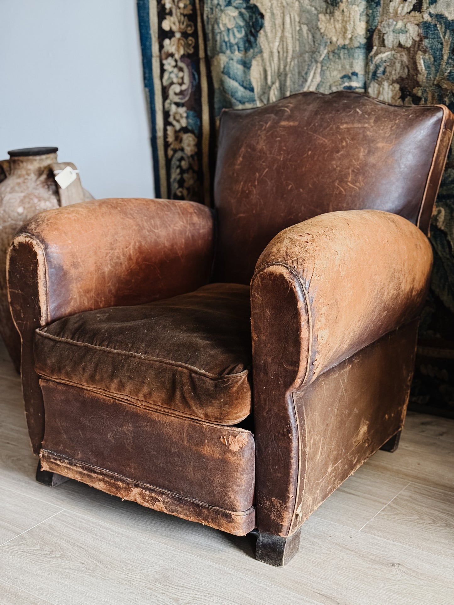 Antique French Moustache Chair