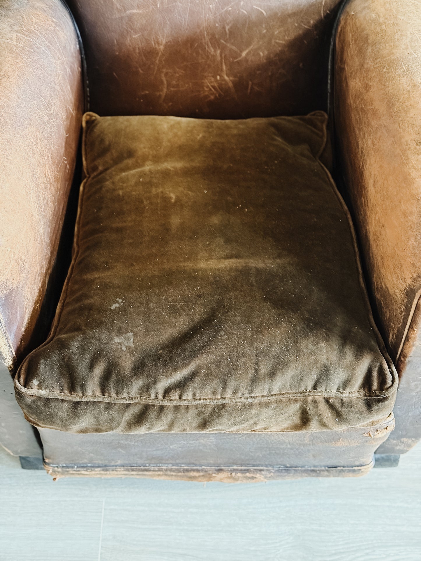 Antique French Moustache Chair
