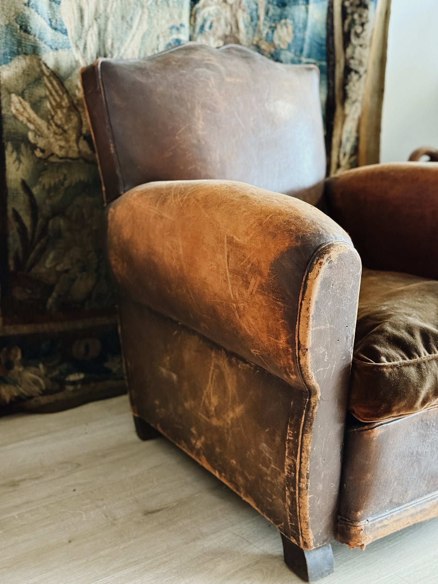 Antique French Moustache Chair