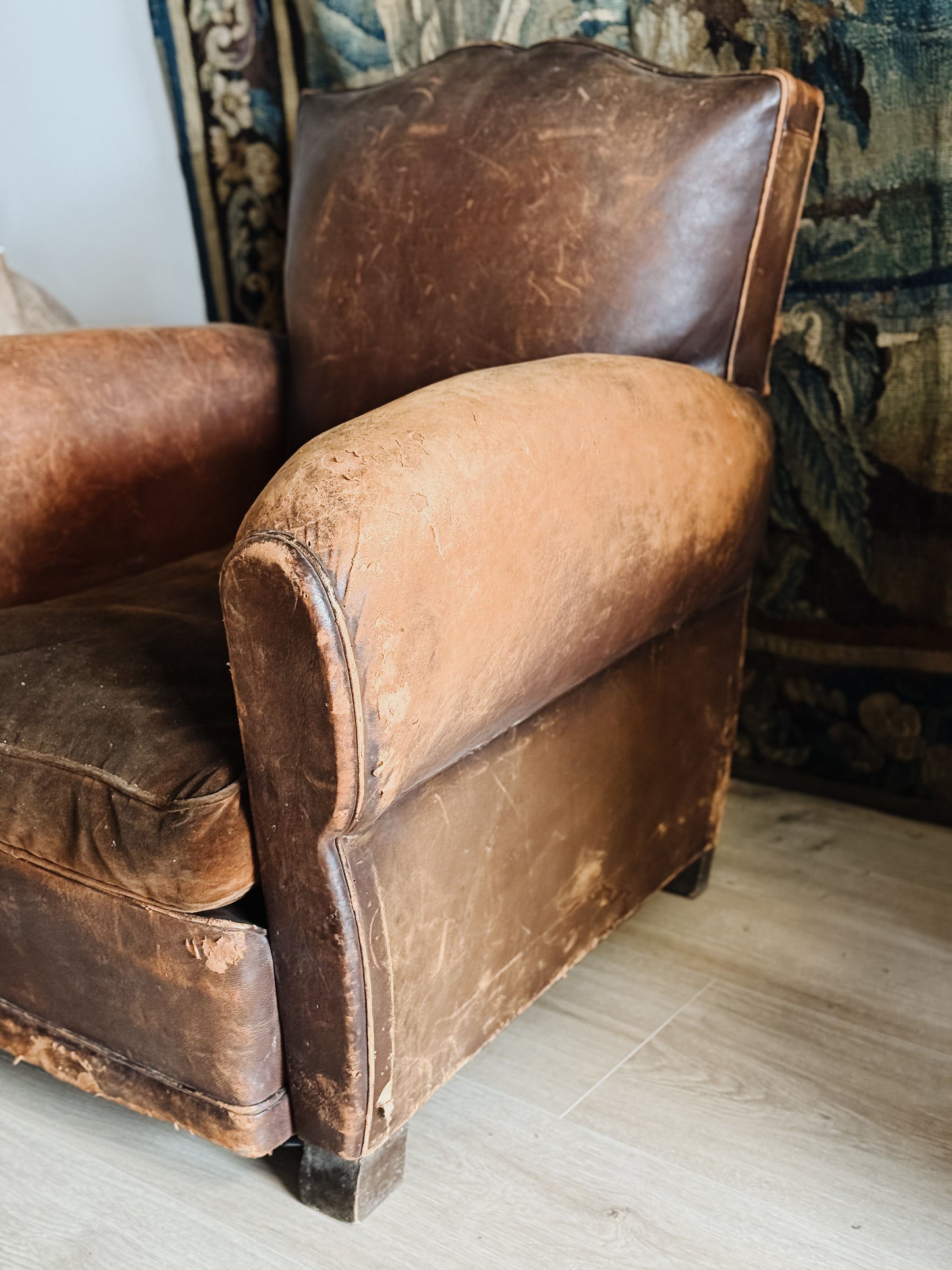 Antique French Moustache Chair