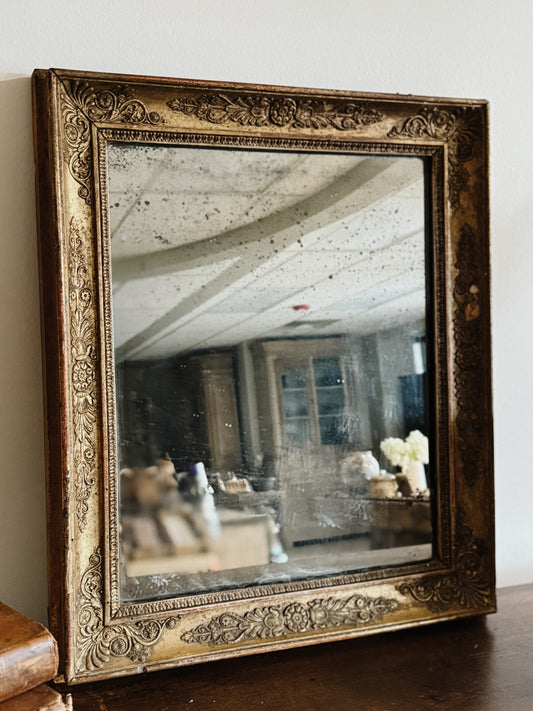 Antique French Gilded Mirror