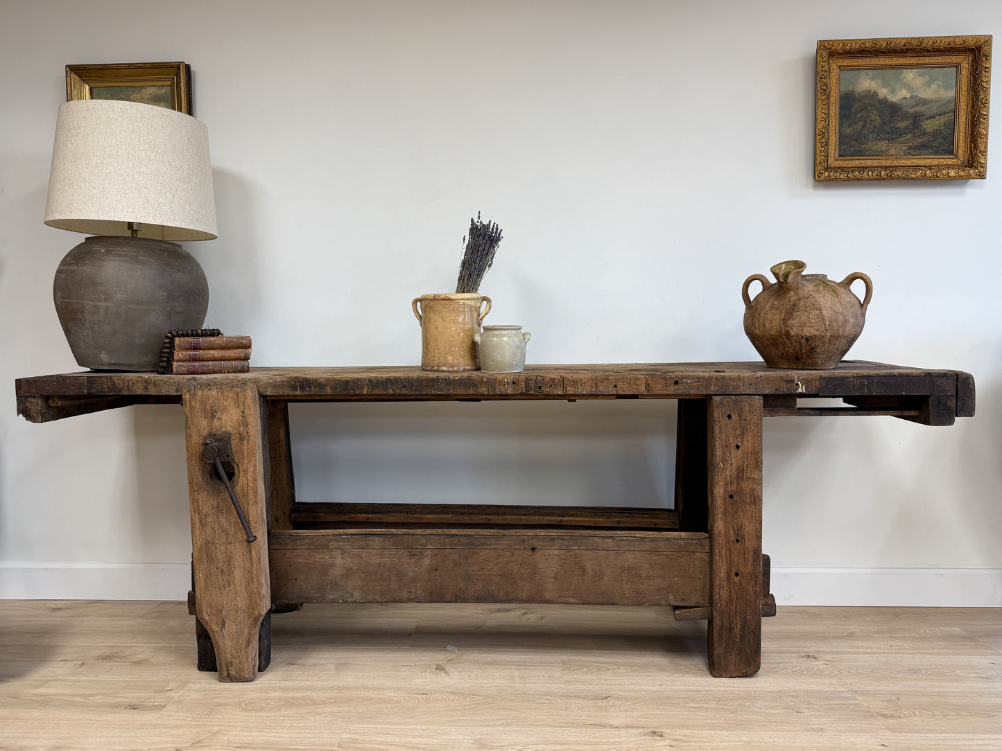 Large Antique French Oak Console/Sideboard