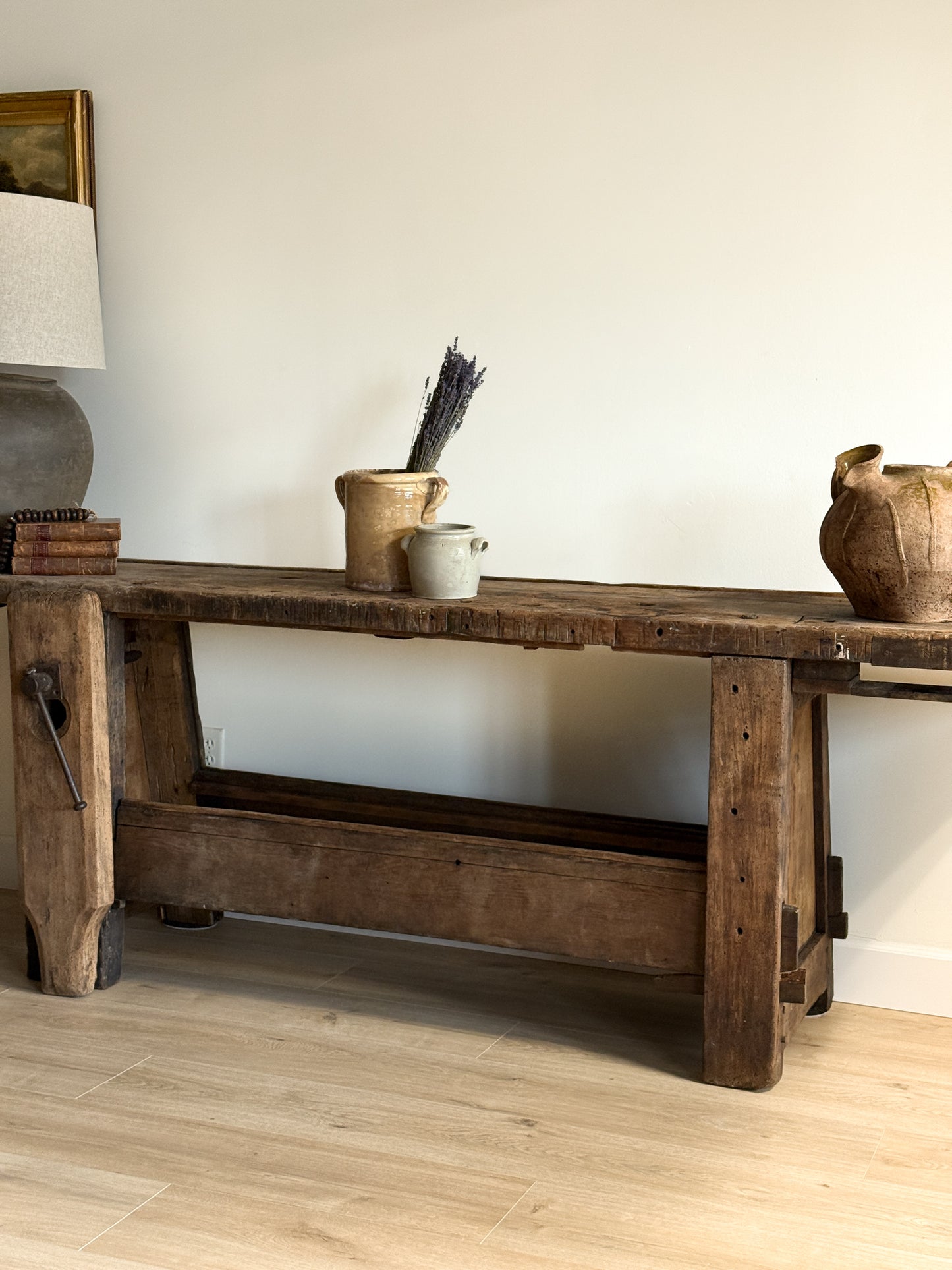 Large Antique French Oak Console/Sideboard