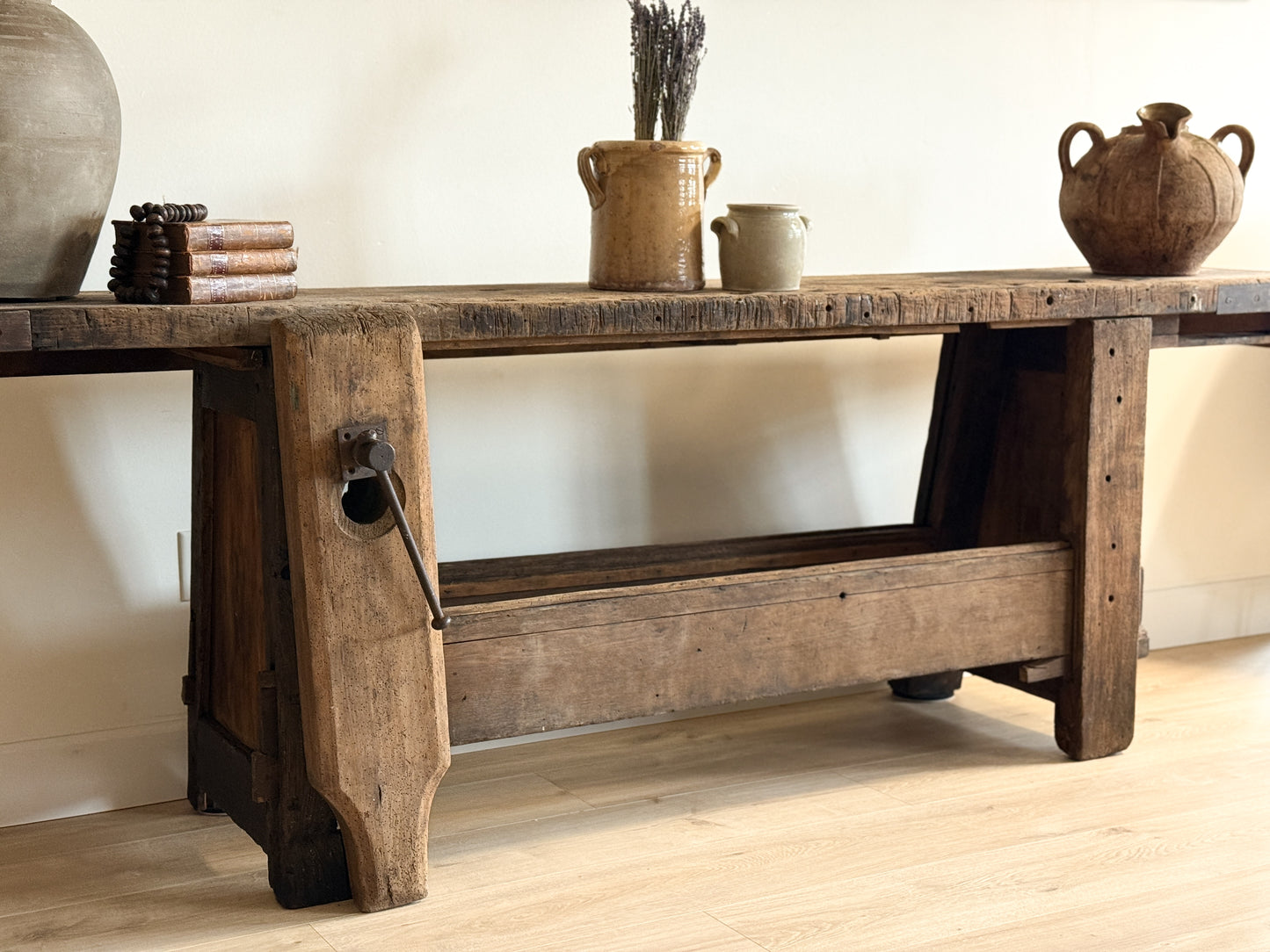Large Antique French Oak Console/Sideboard