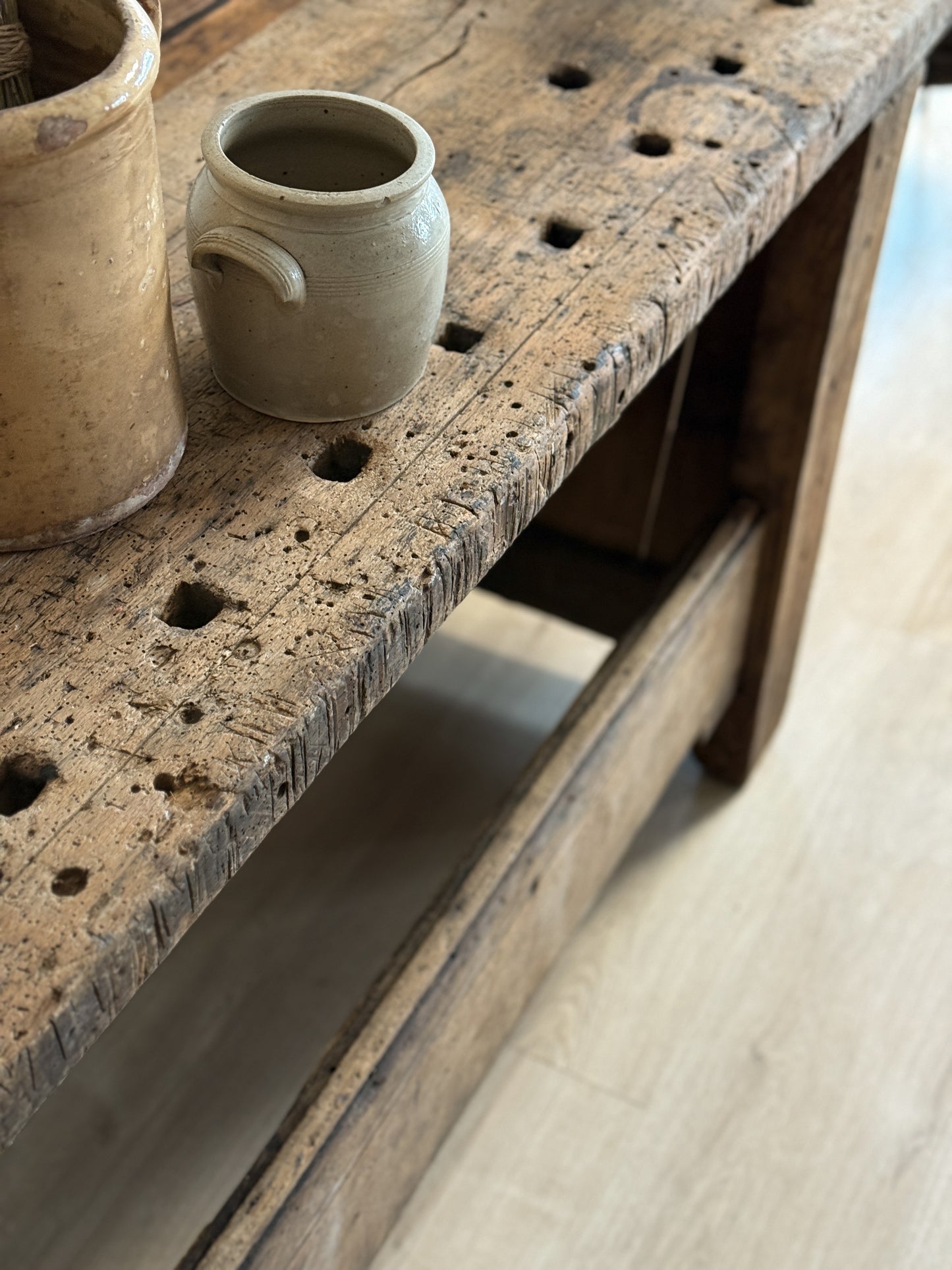 Large Antique French Oak Console/Sideboard