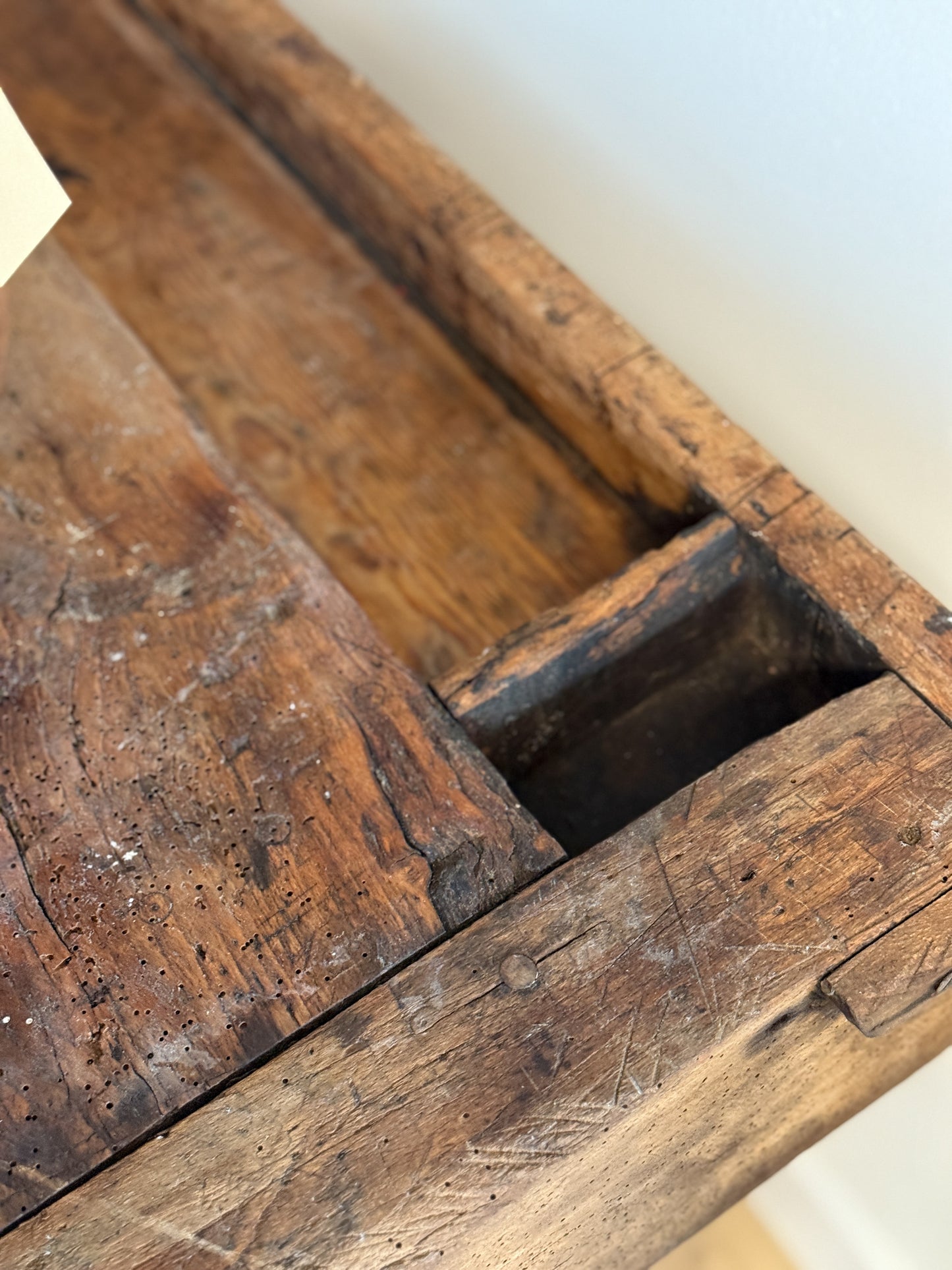 Large Antique French Oak Console/Sideboard
