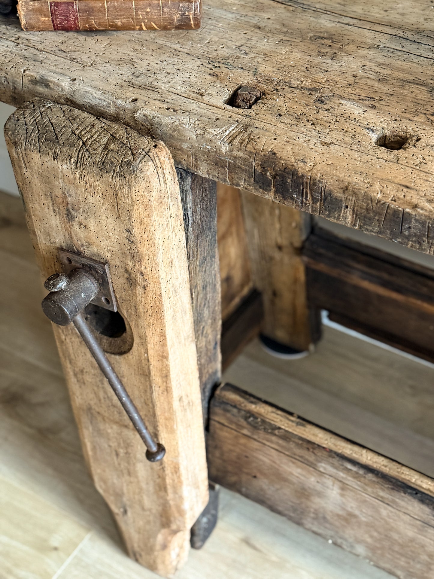 Large Antique French Oak Console/Sideboard