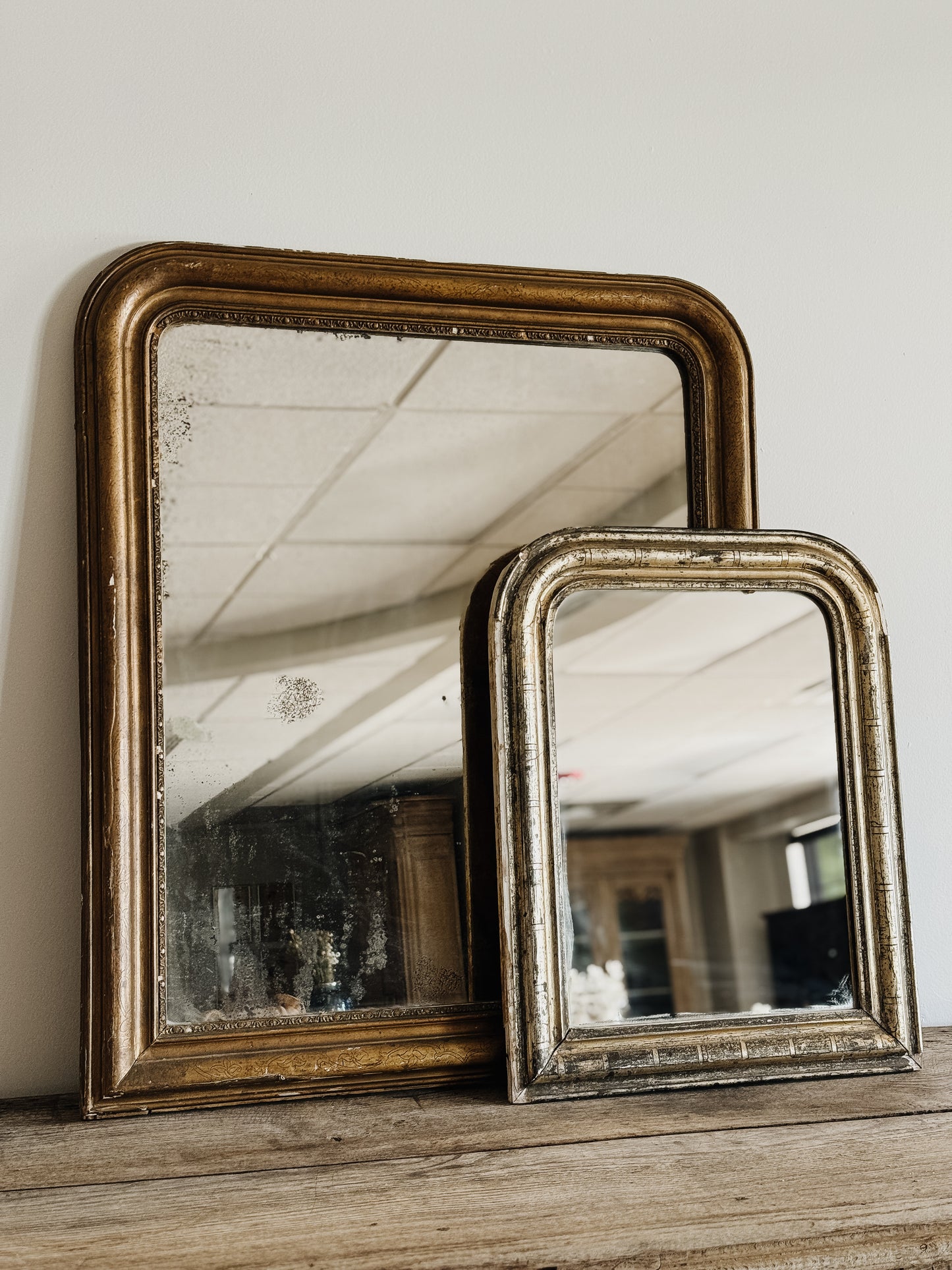 Large Antique Louis Philippe Mirror
