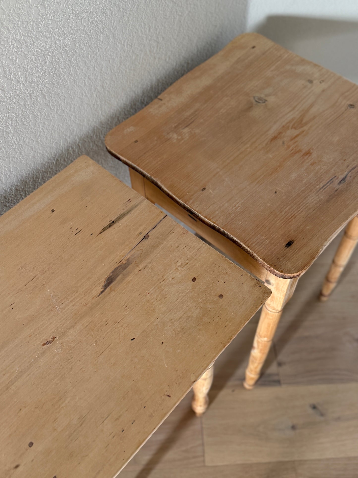 Pair of Antique English Nightstands