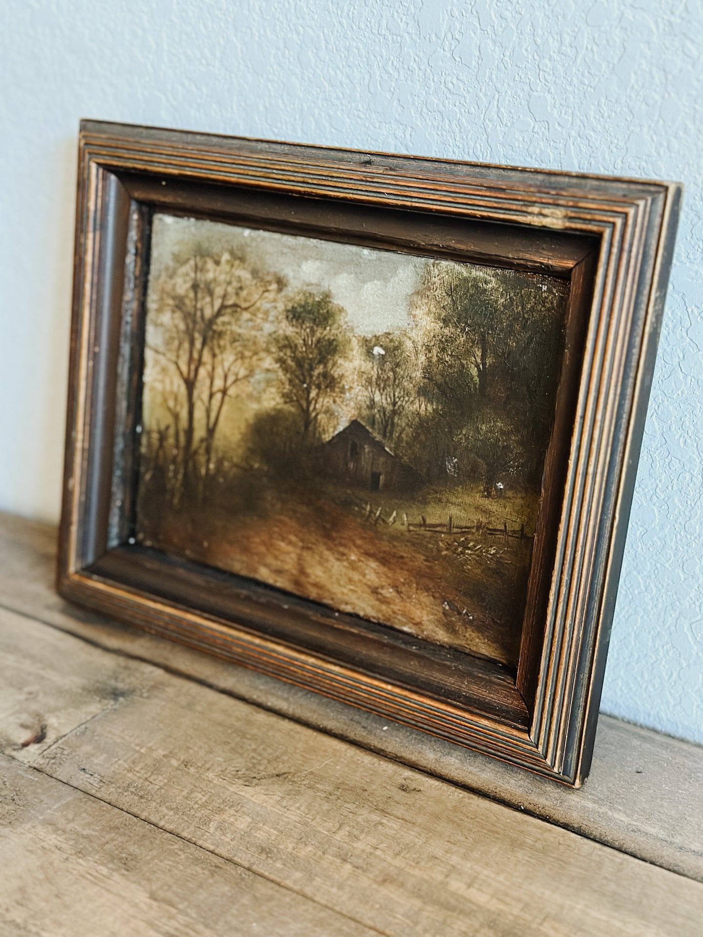 Antique 19th c. Oil Painting, Francis Elizabeth Diehl