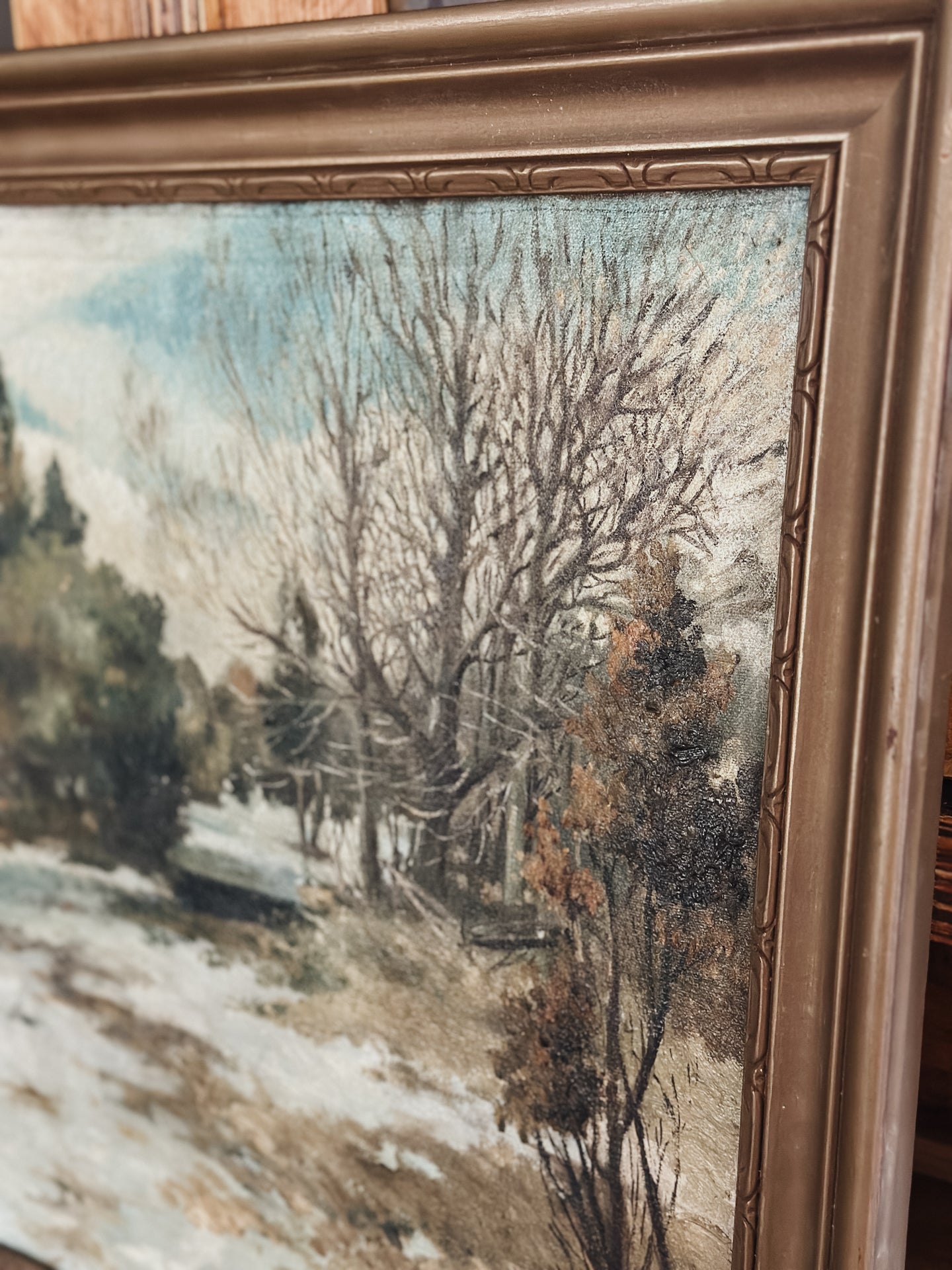 Antique 19th c. Oil Painting, by T. Mortimer Fleming