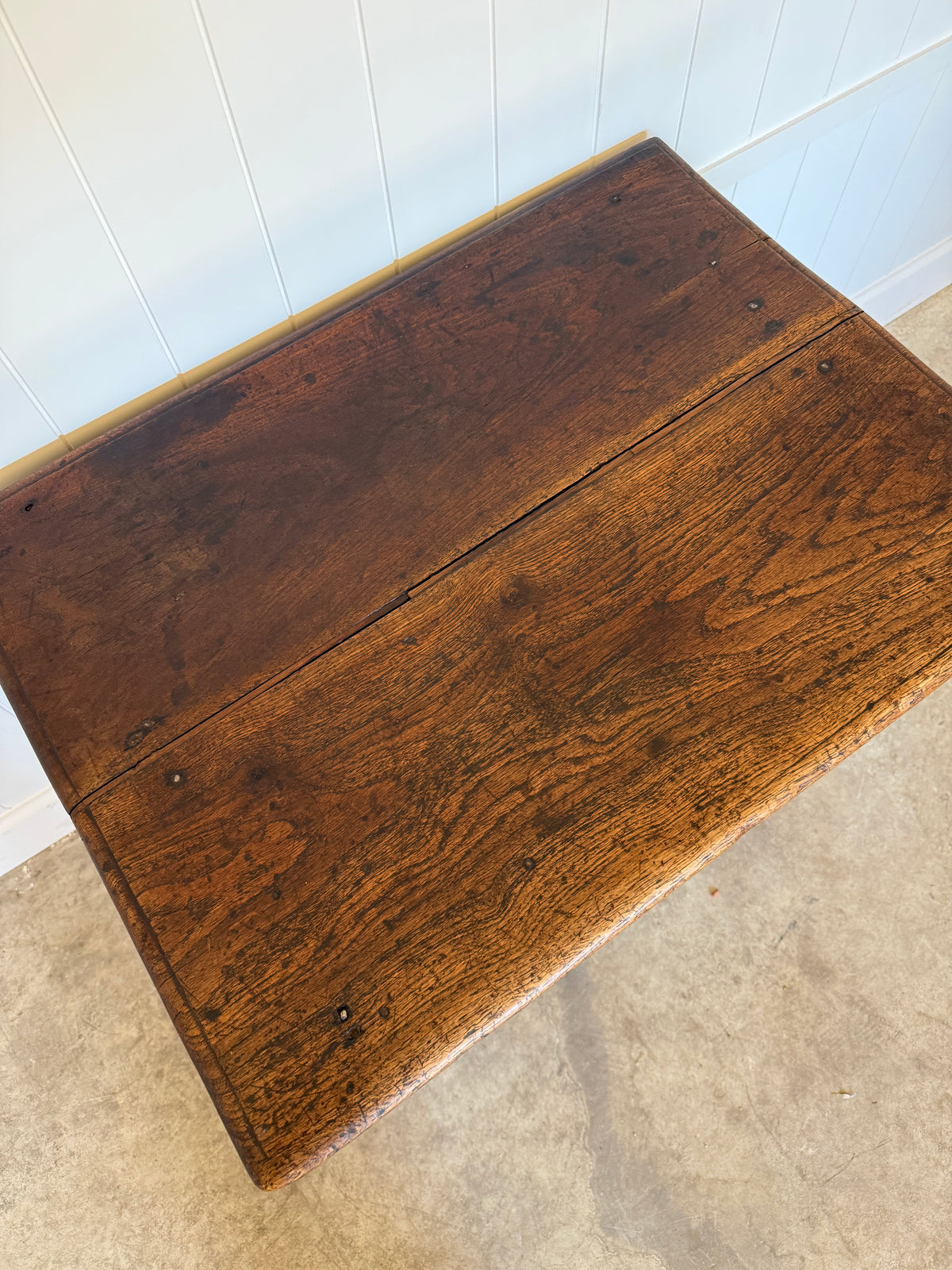 18th Century English Oak Side Table