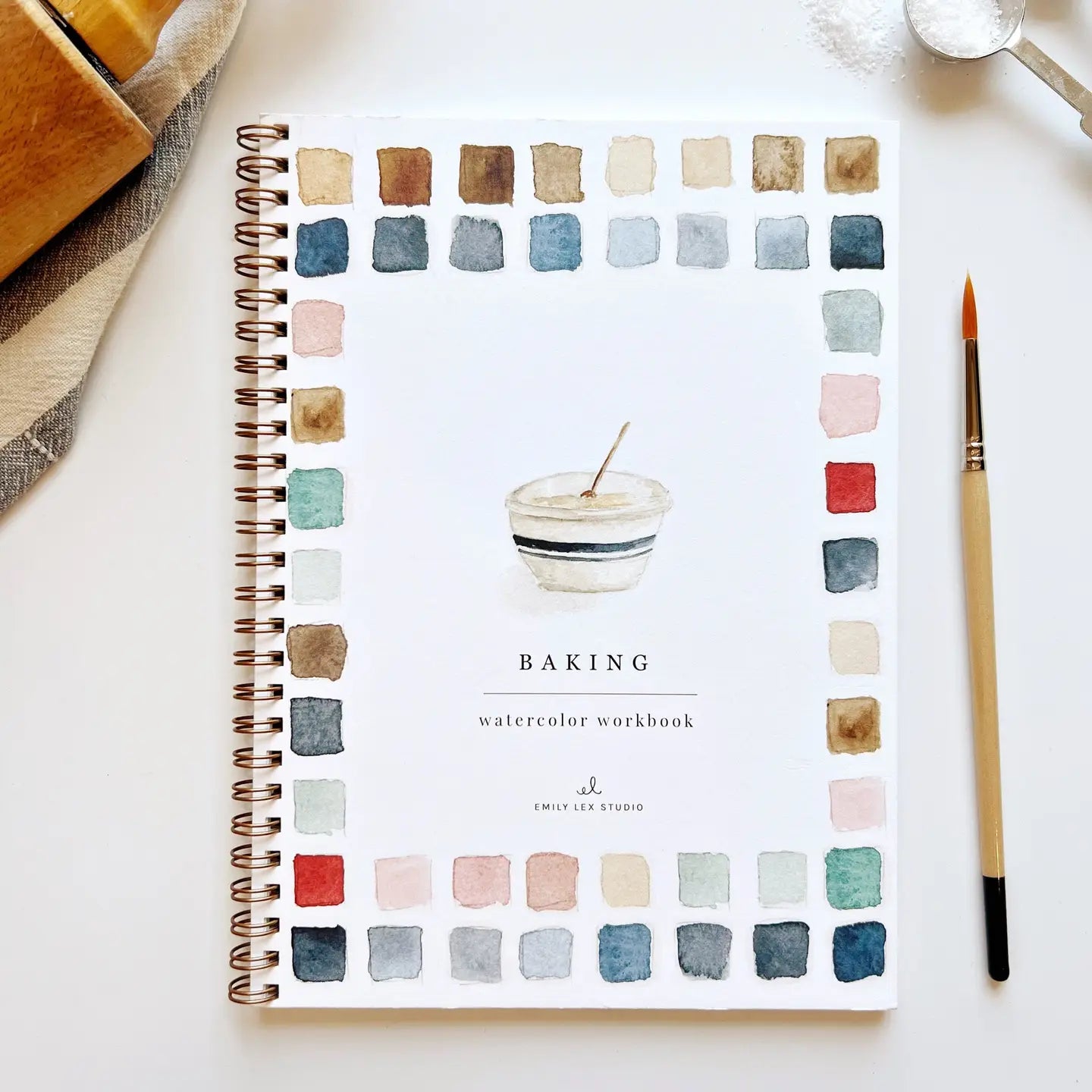 Watercolor Workbooks by Emily Lex