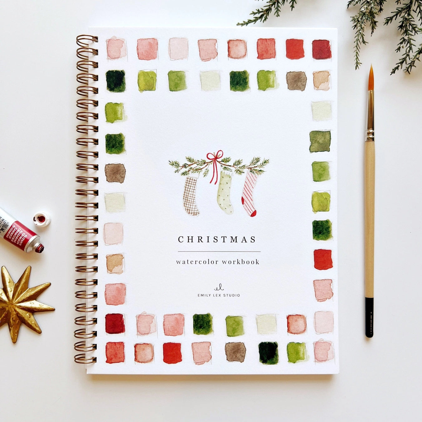 Watercolor Workbooks by Emily Lex