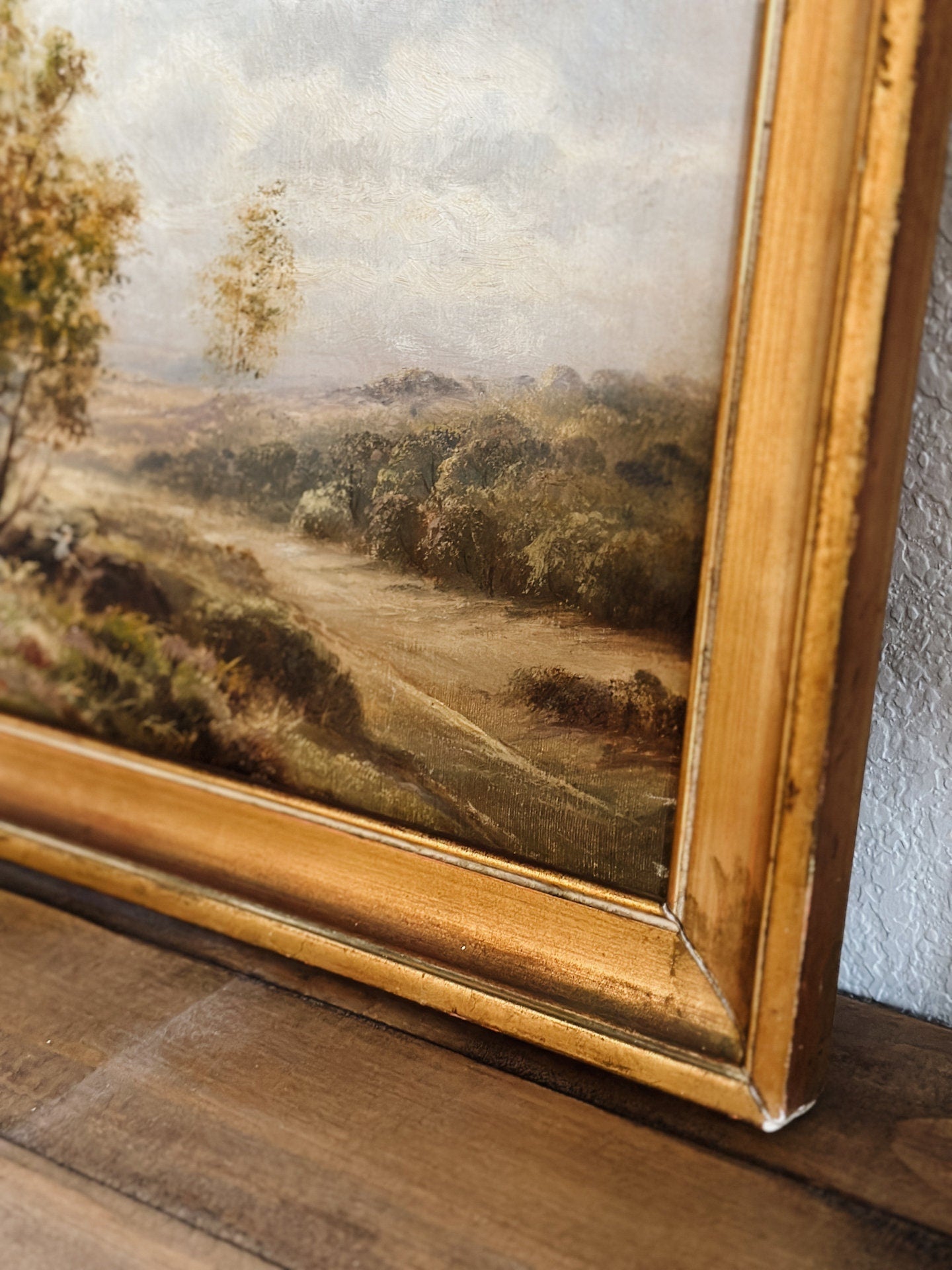 Original 19th c. Antique Oil Painting by Sidney Yates Johnson (England)