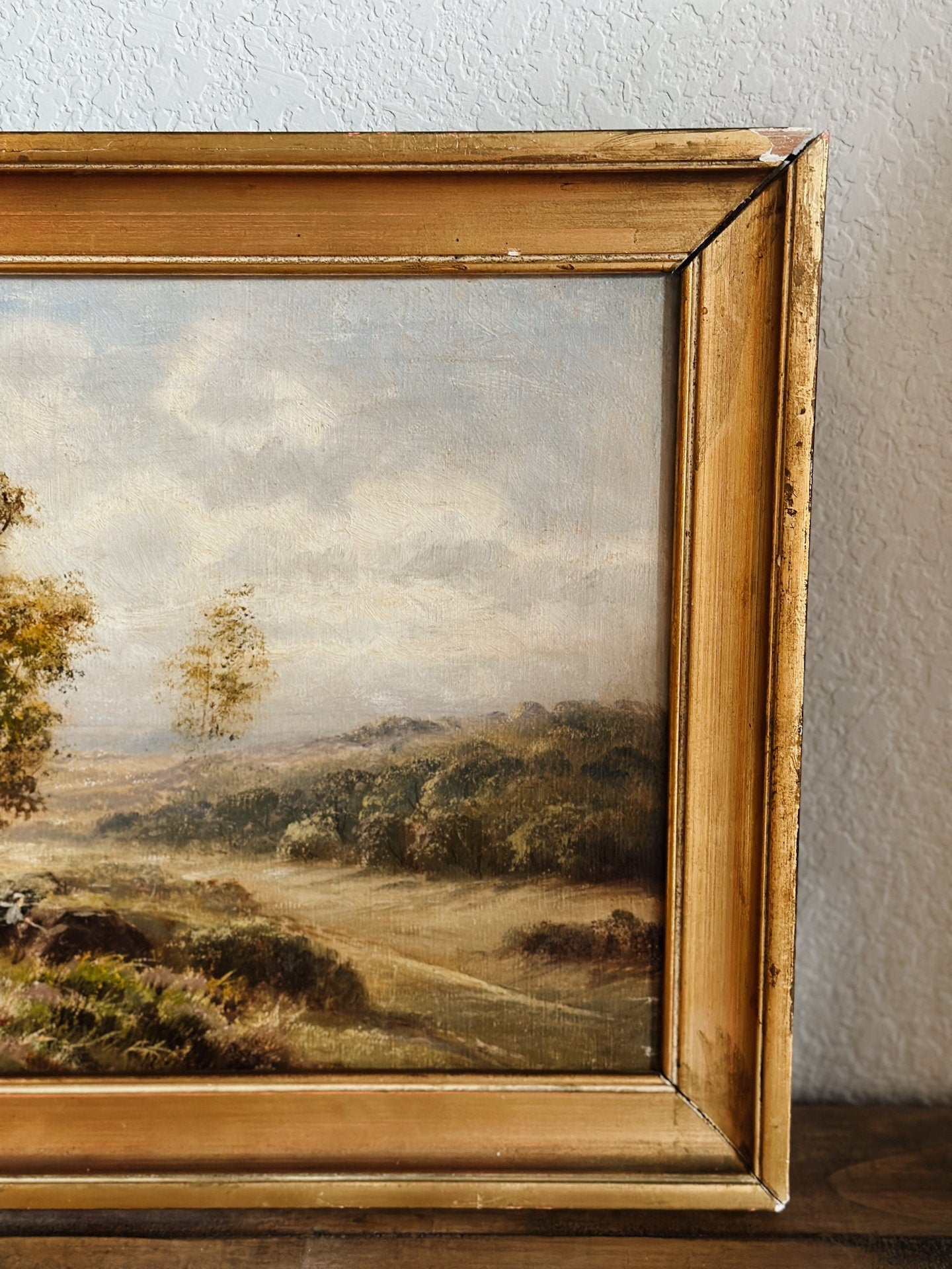 Original 19th c. Antique Oil Painting by Sidney Yates Johnson (England)