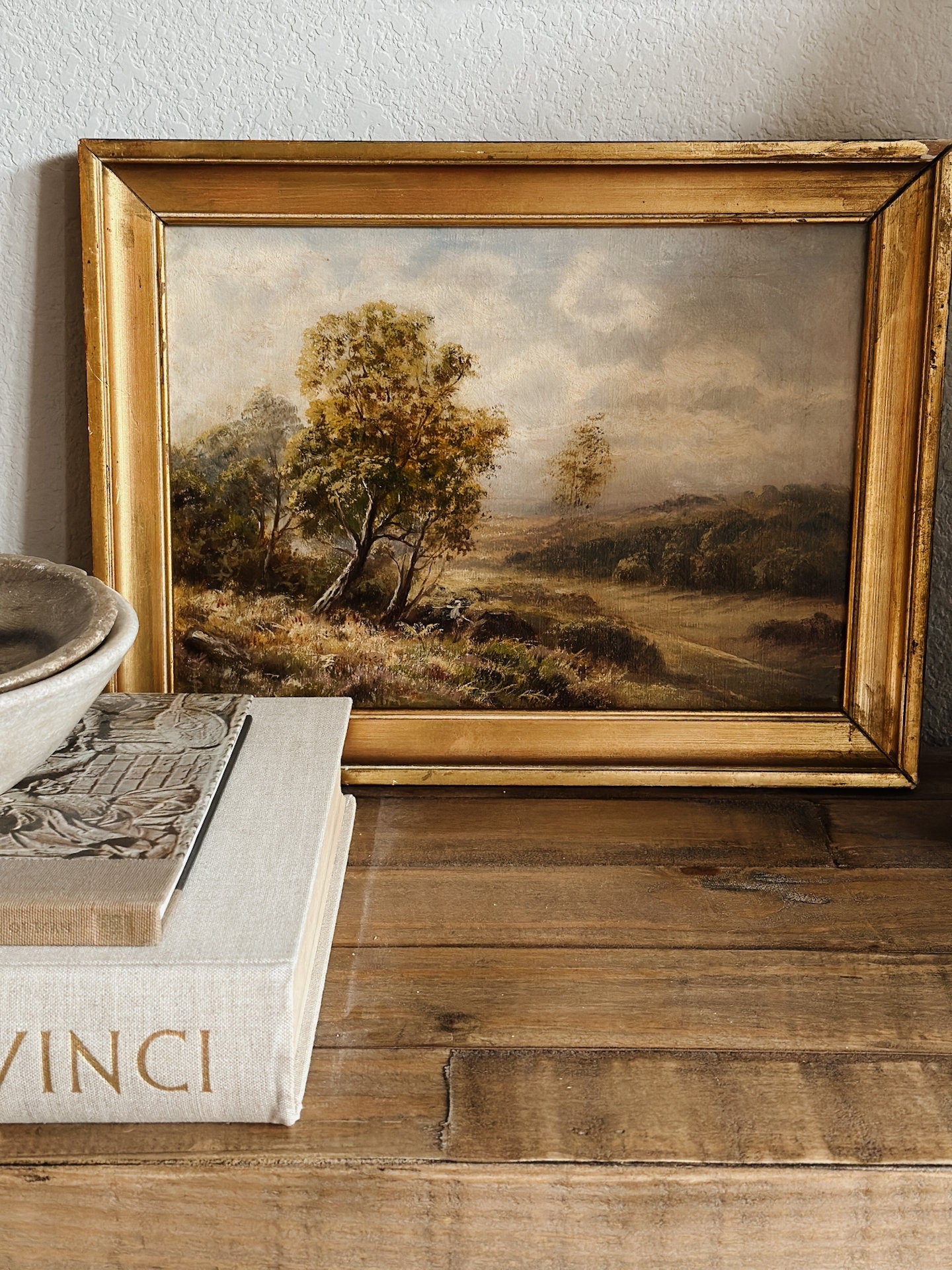 Original 19th c. Antique Oil Painting by Sidney Yates Johnson (England)