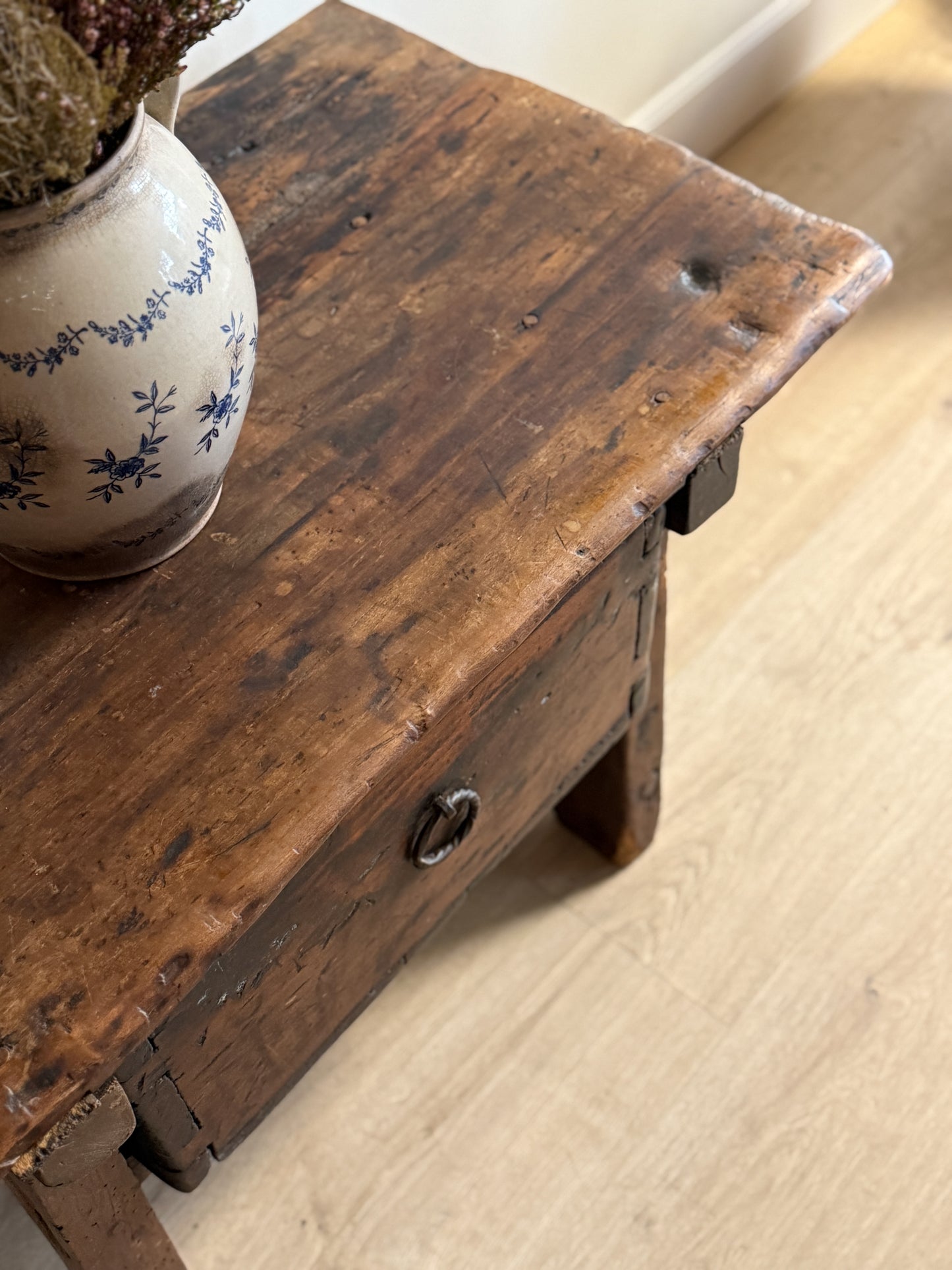 Large 18th c. Spanish Shepherd Table, c.1700