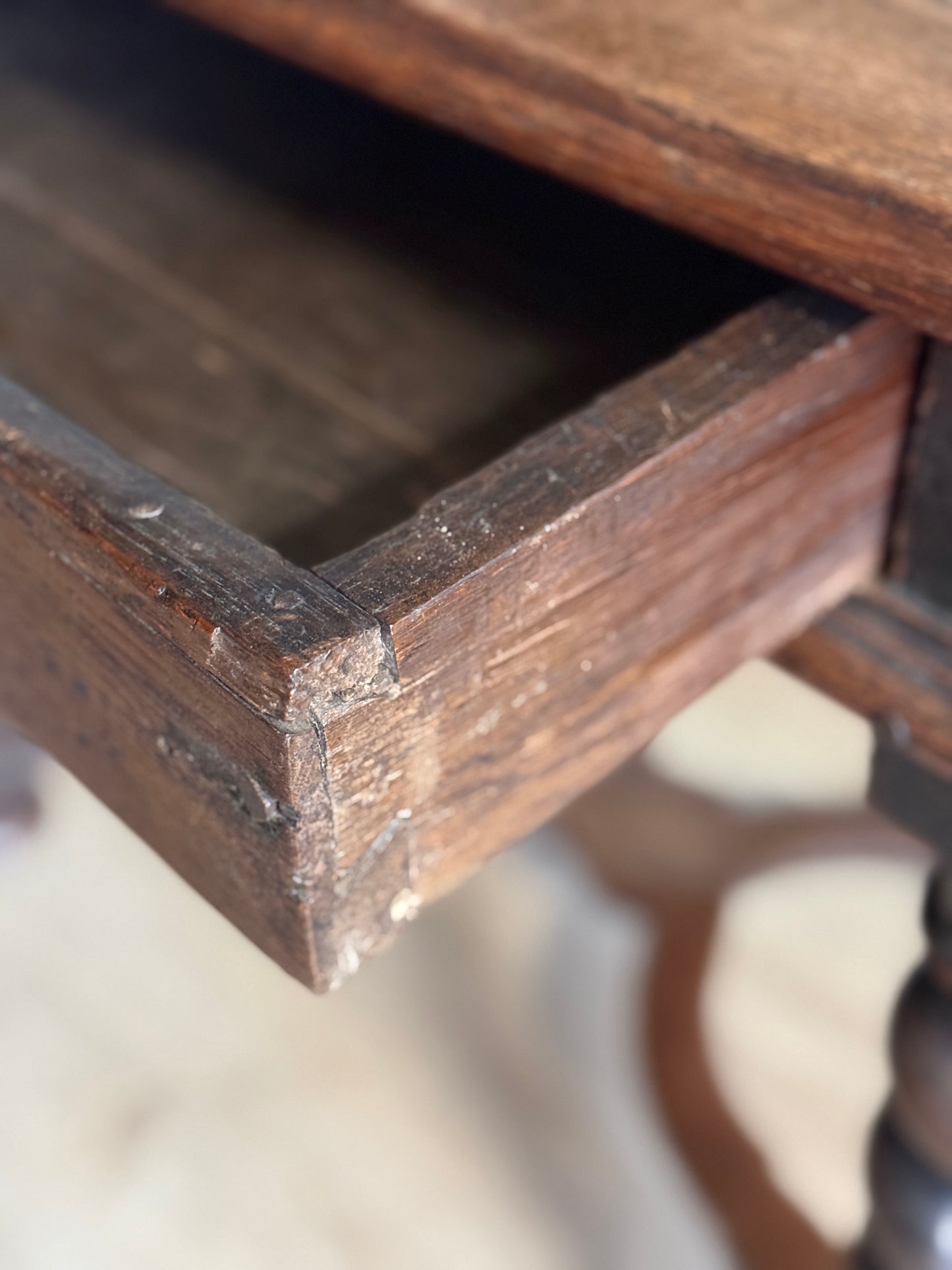 Late 17th c. French Oak Table