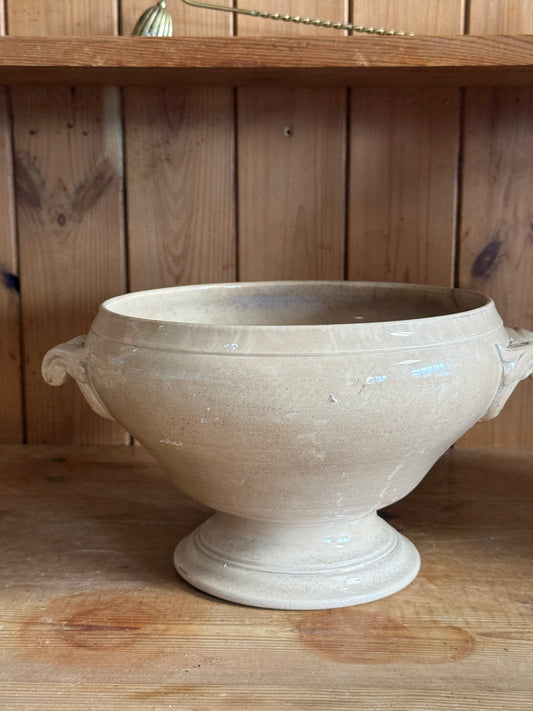 Antique French Ironstone Soupier