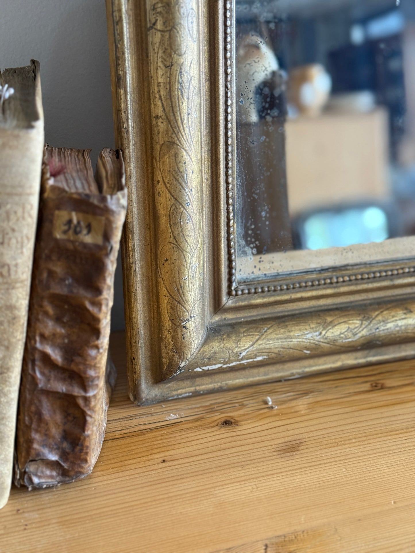 Antique French Louis Philippe Mirror
