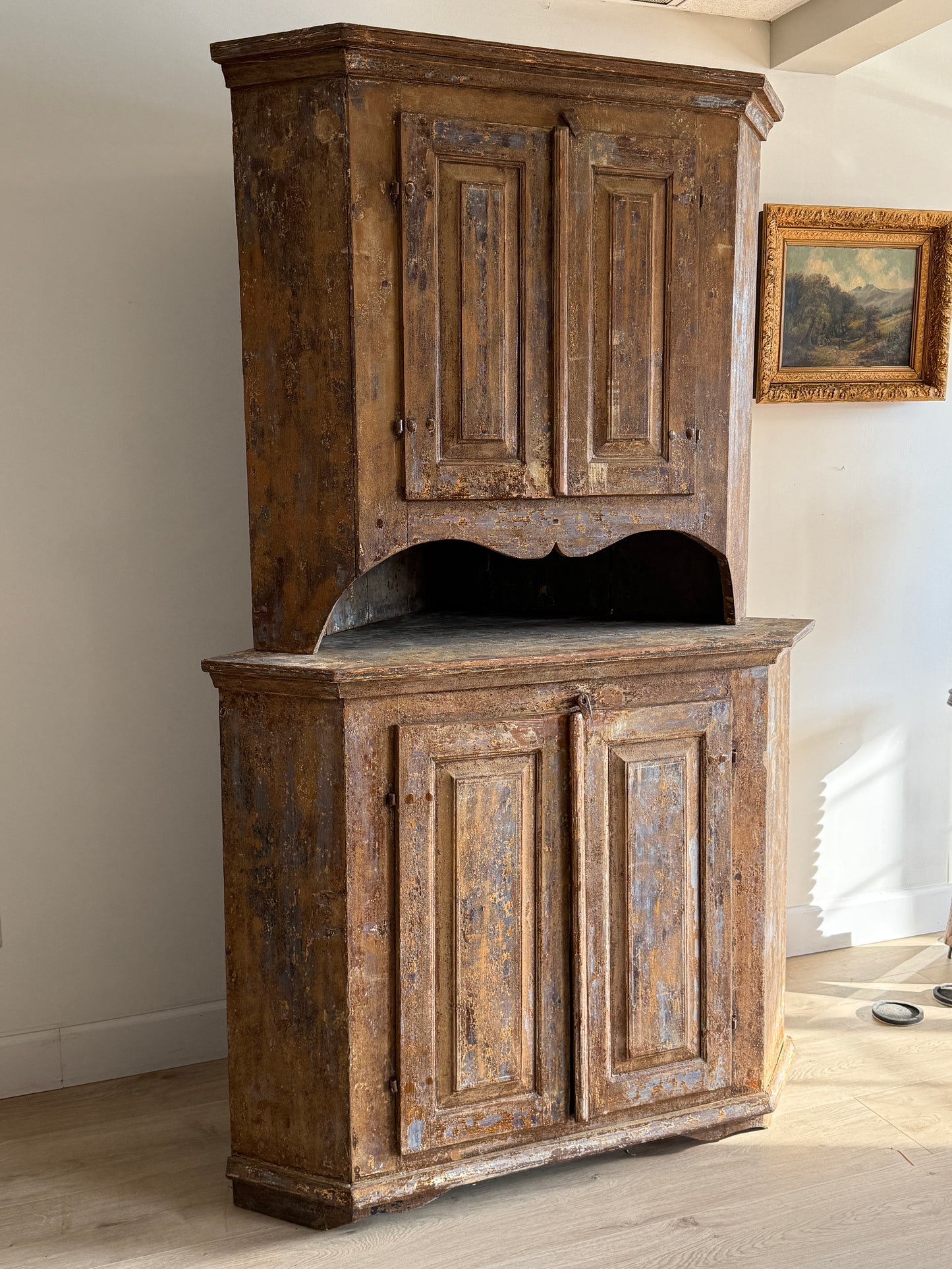 18th c. Swedish Cupboard, c.1780
