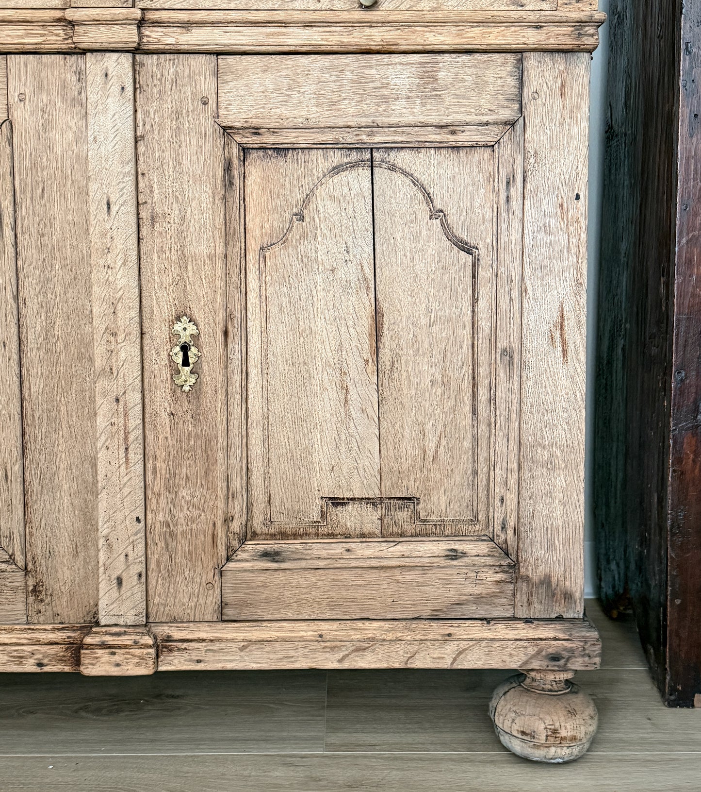 Early 19th c. Dutch Oak Cabinet