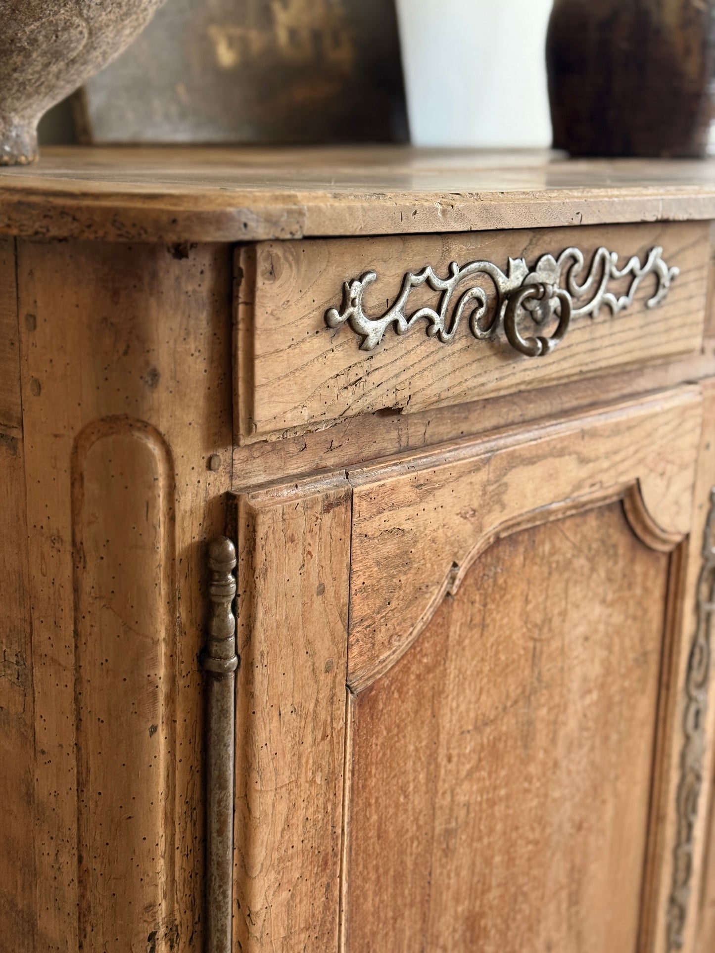Large 19th Century French Walnut Sideboard
