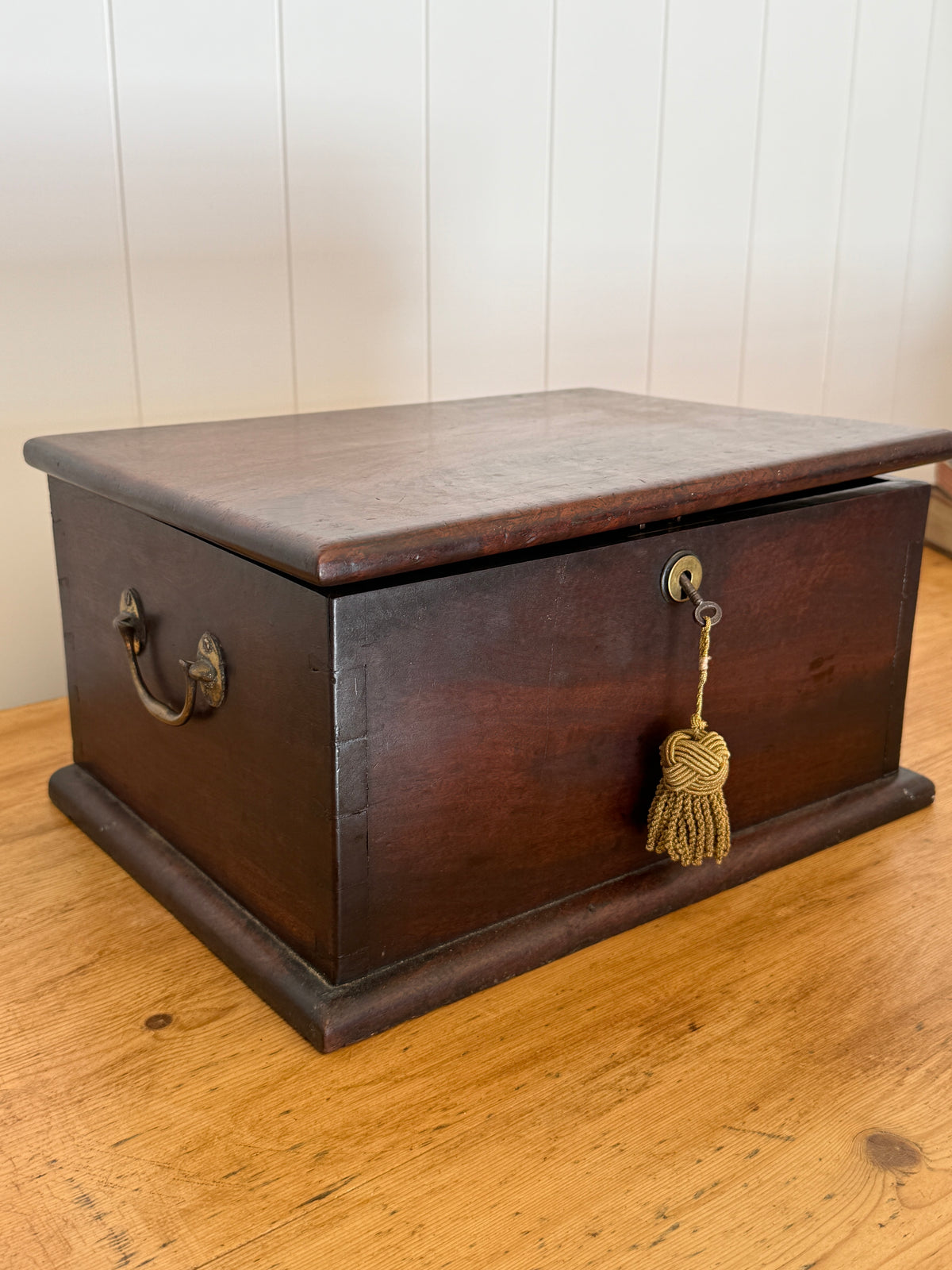 Antique English Mahogany Box