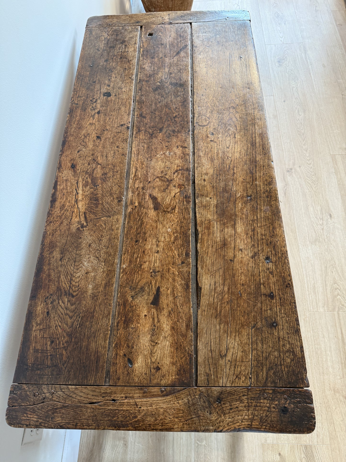 Antique French Oak Serving Table/Console