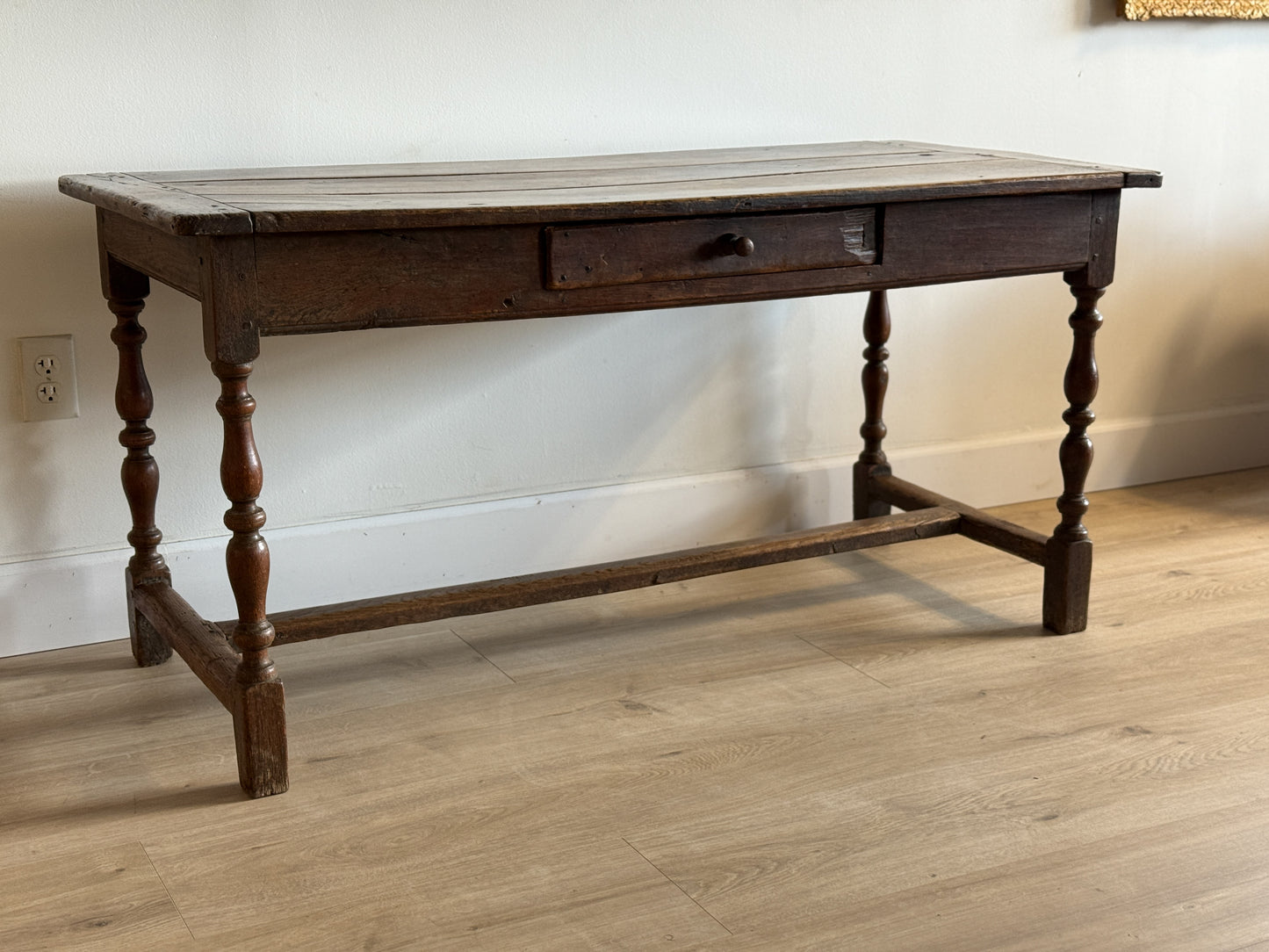 Antique French Oak Serving Table/Console