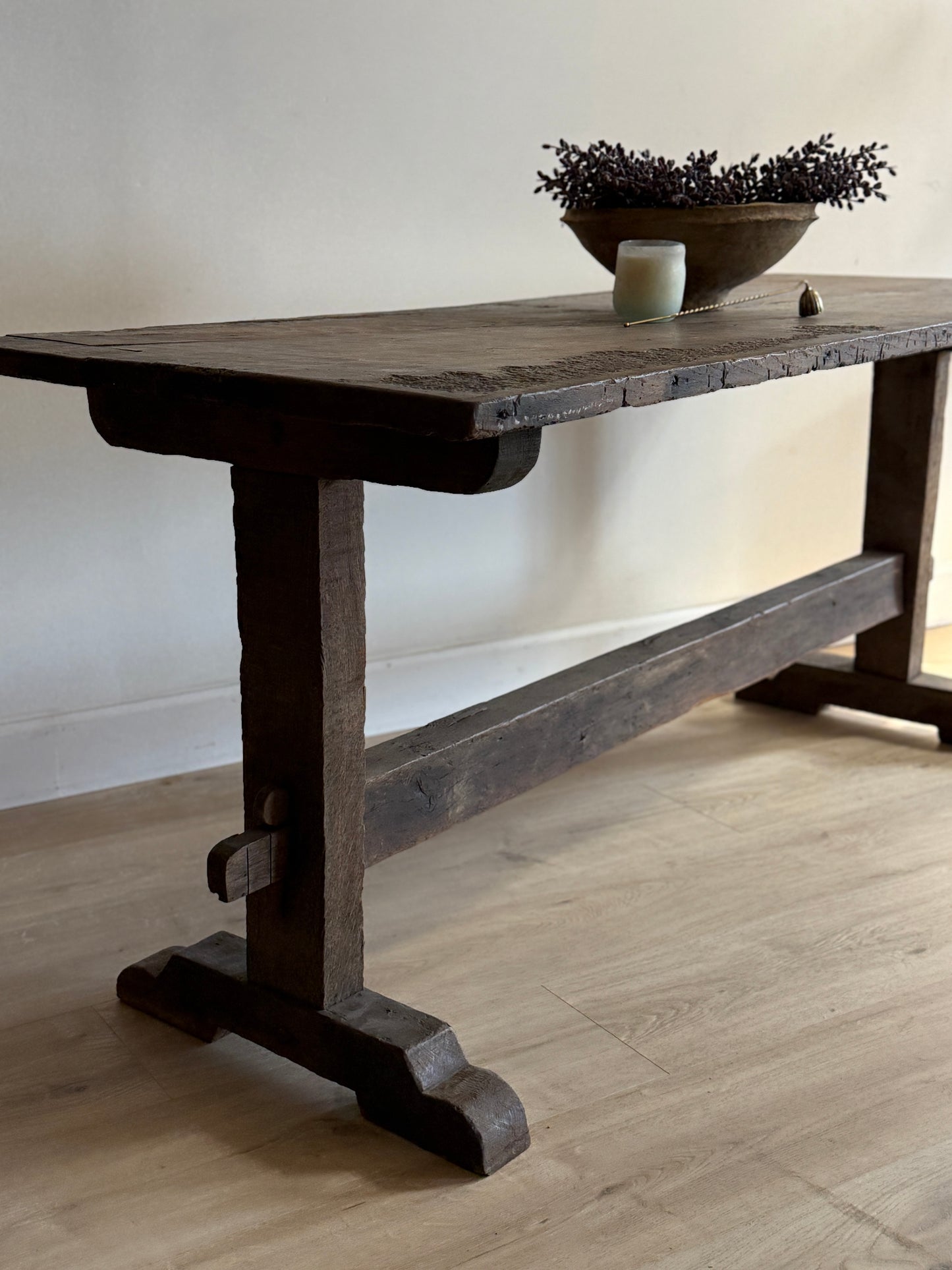 18th c. Spanish Chestnut Dining Table