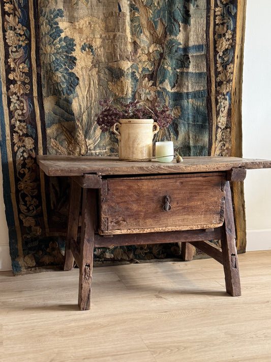 Large 17th Century Spanish Accent/Side Table