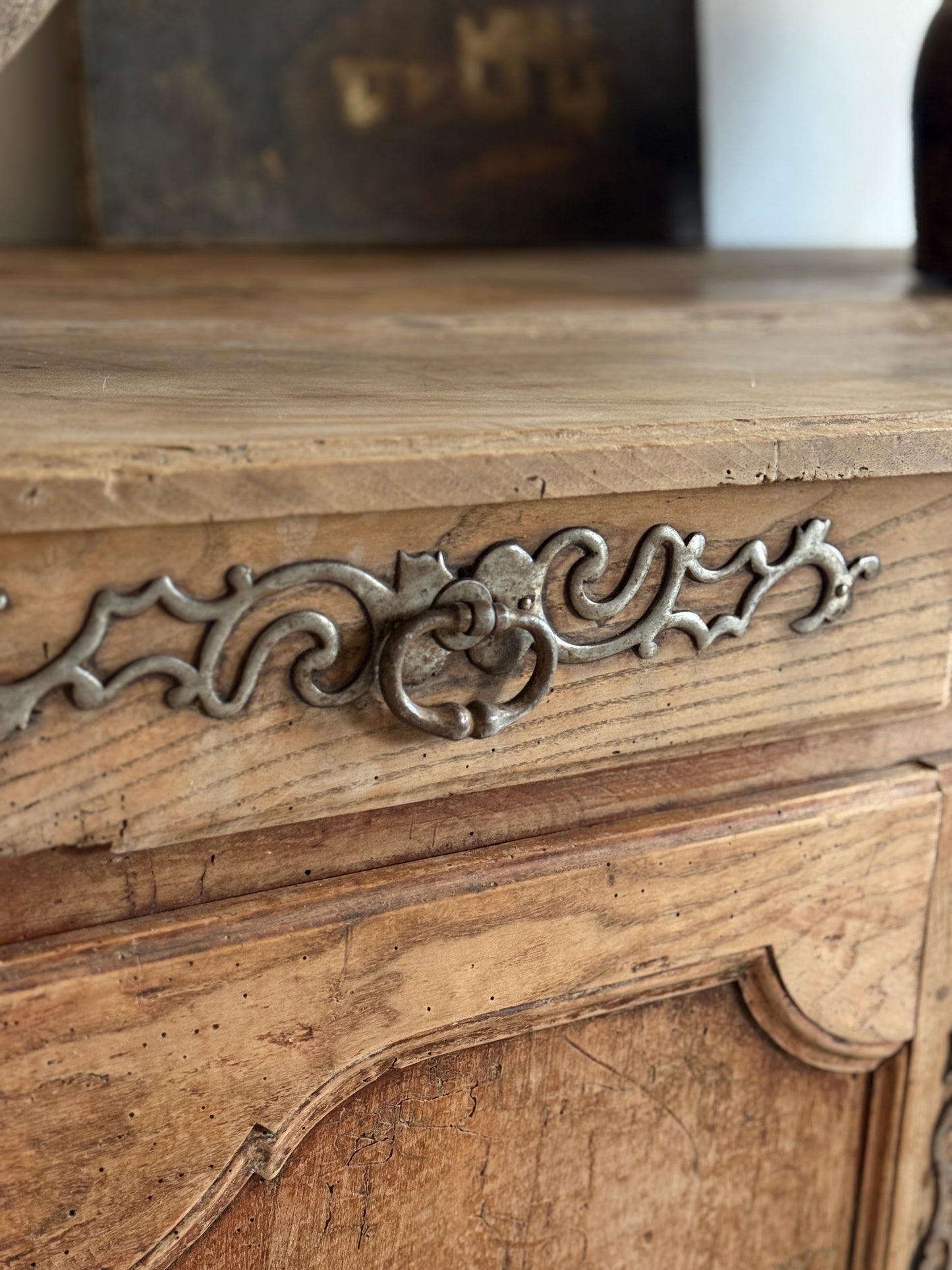 Large 19th Century French Walnut Sideboard