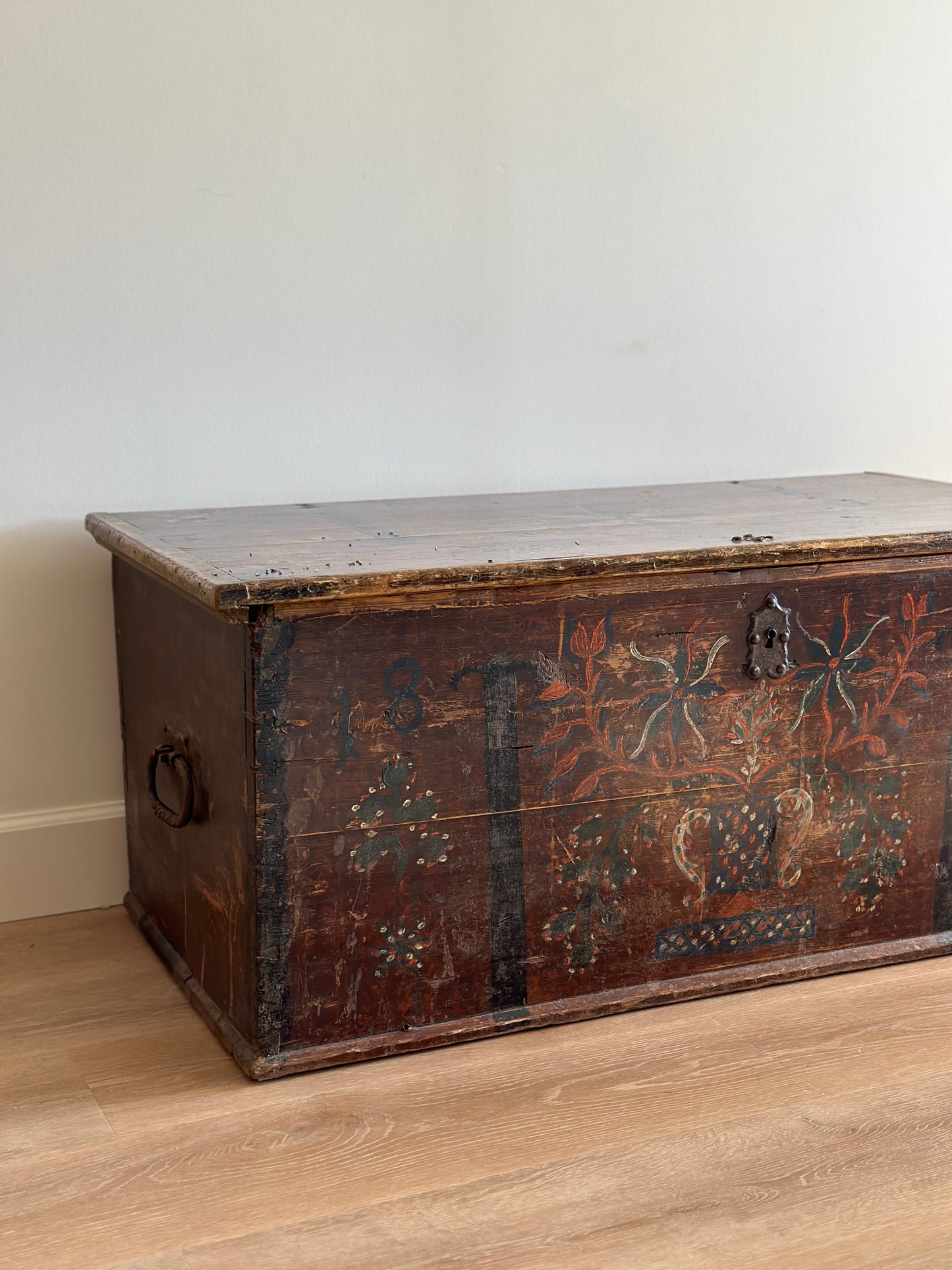 Antique Eastern European Trunk/Chest (1872)