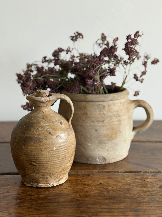 Antique French Stoneware Jugs
