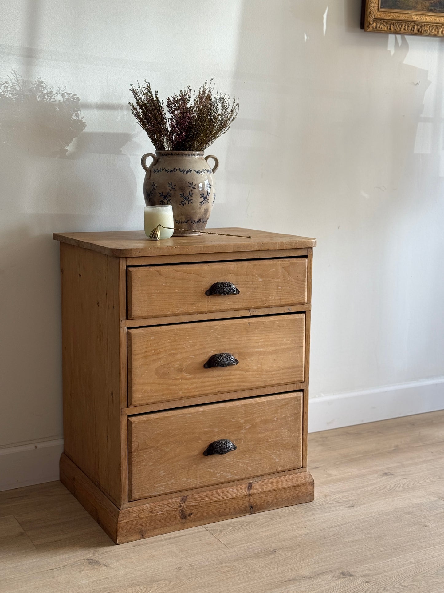 Antique English Pine Dresser/Chest of Drawers