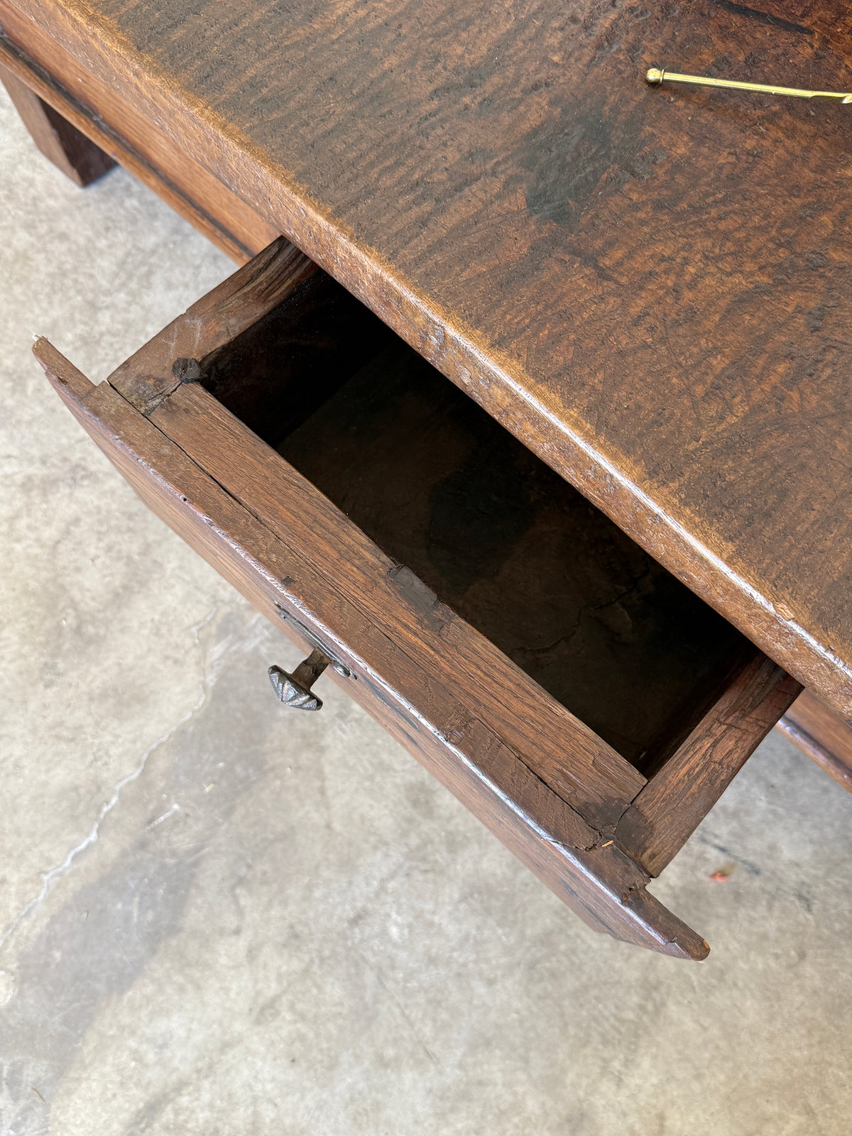 17th Century Spanish Chestnut Coffee Table