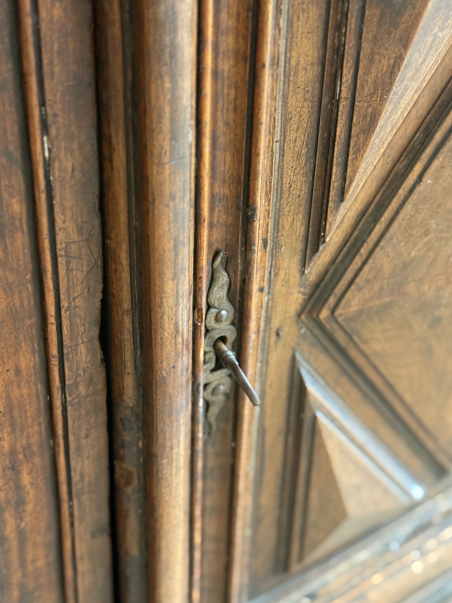 18th c. French Walnut Sideboard