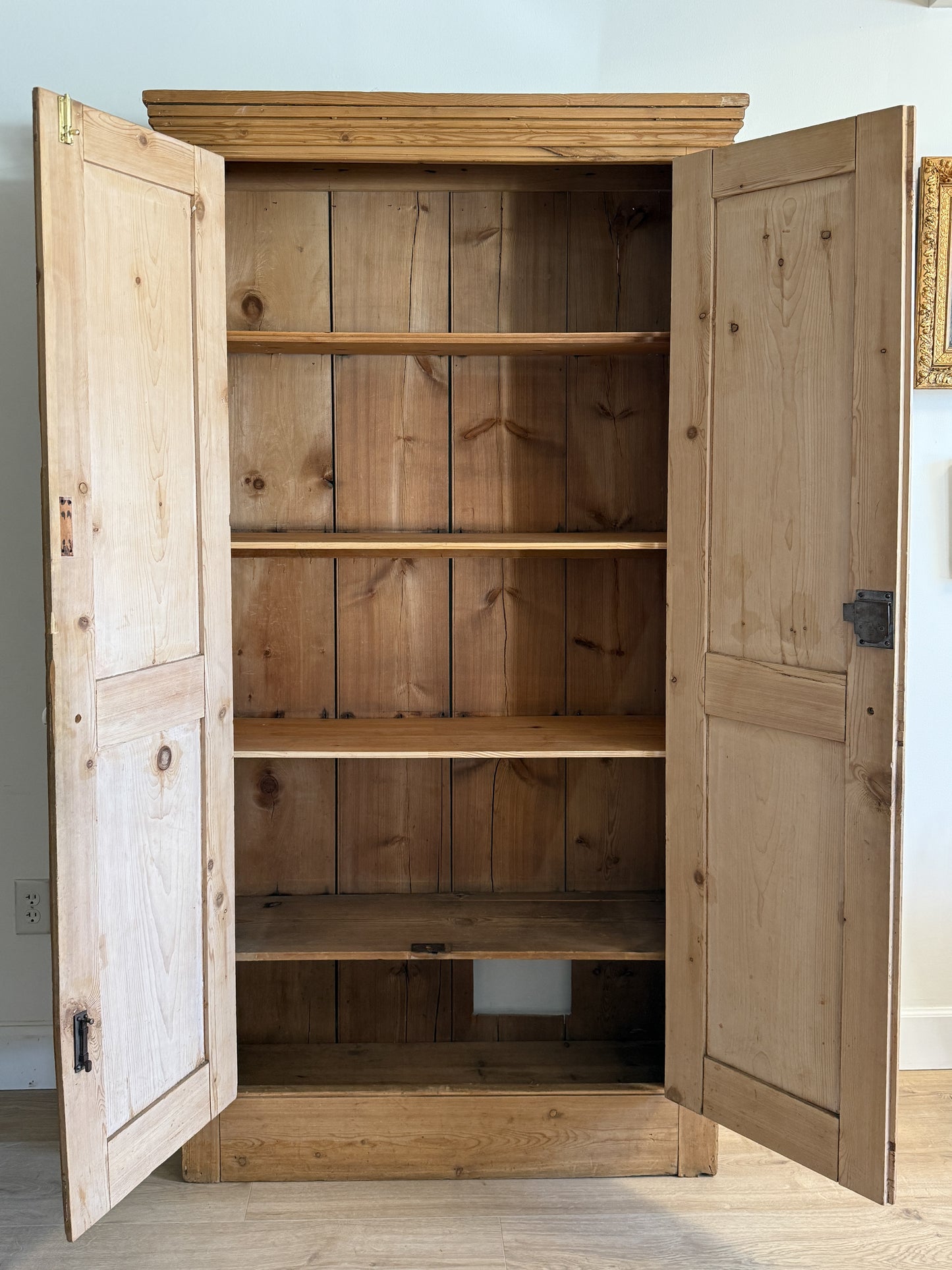 Antique English Pine Cabinet/Cupboard