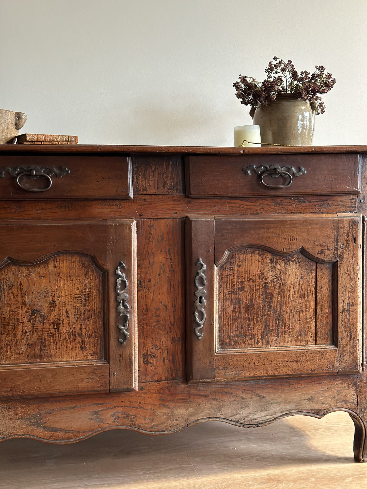 Antique French Walnut Sideboard/Server
