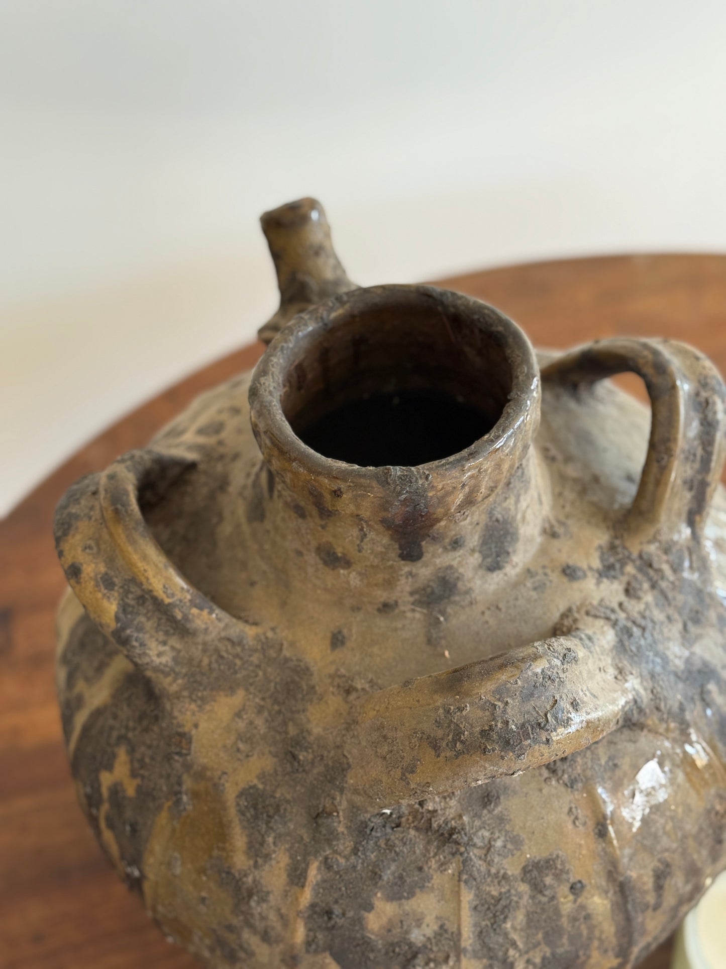 Large 18th c. French Walnut Jug