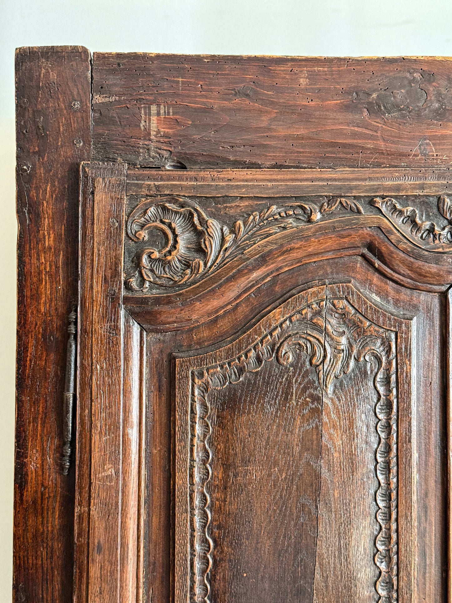 18th c. French Oak Cabinet