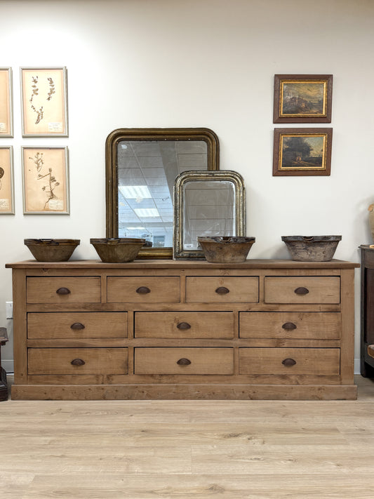 Antique French Shop Counter/Sideboard